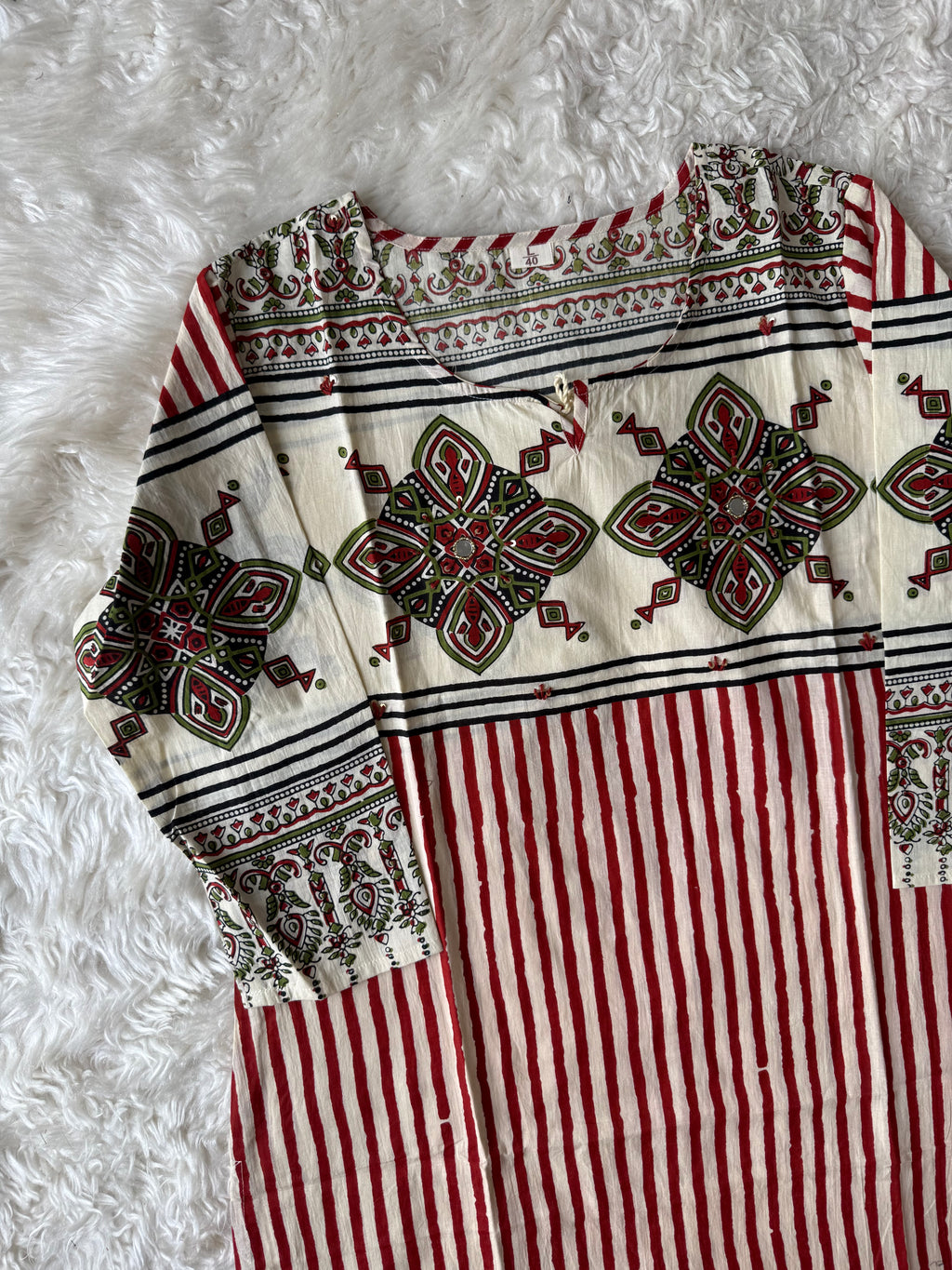 Premium Cotton Kurti Pant Dupatta Set