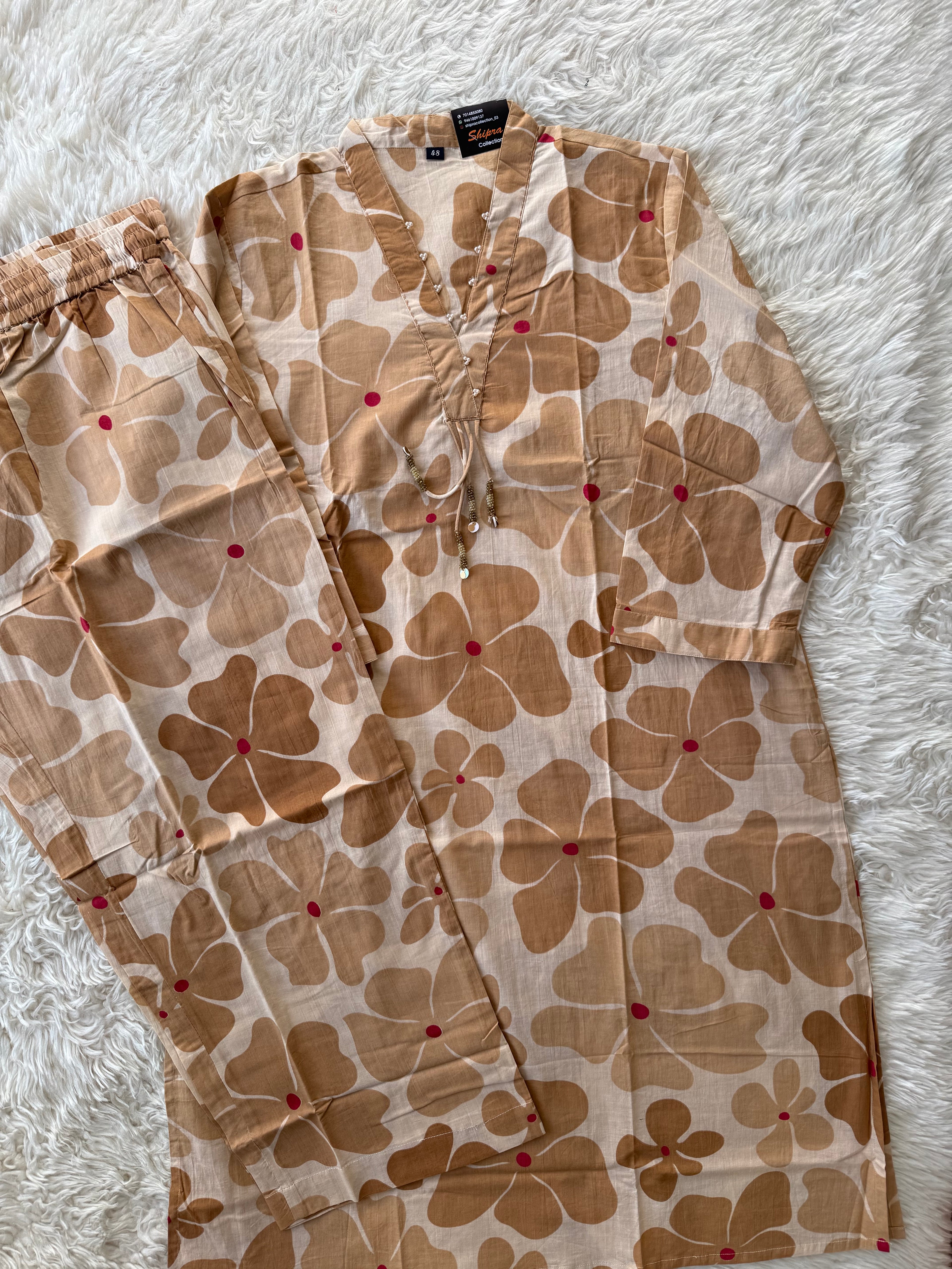 Premium Cotton Co-ord Set
