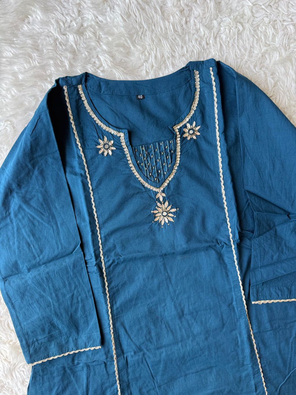 Premium Cotton Kurti Plazo Dupatta Set