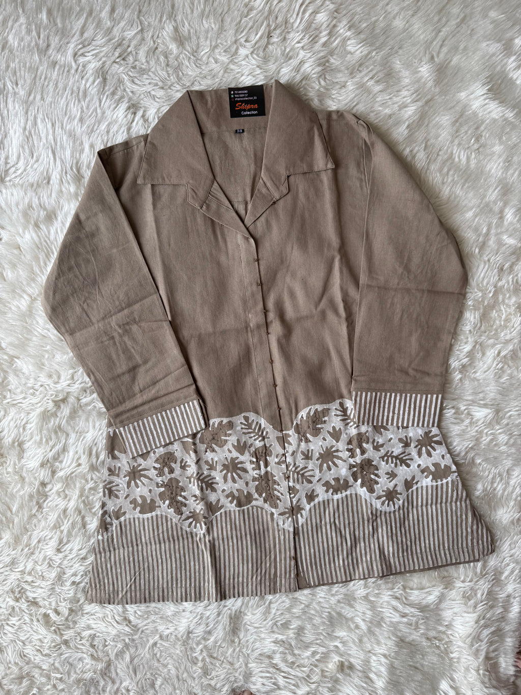 Soft Khadi Cotton Co-ord Set