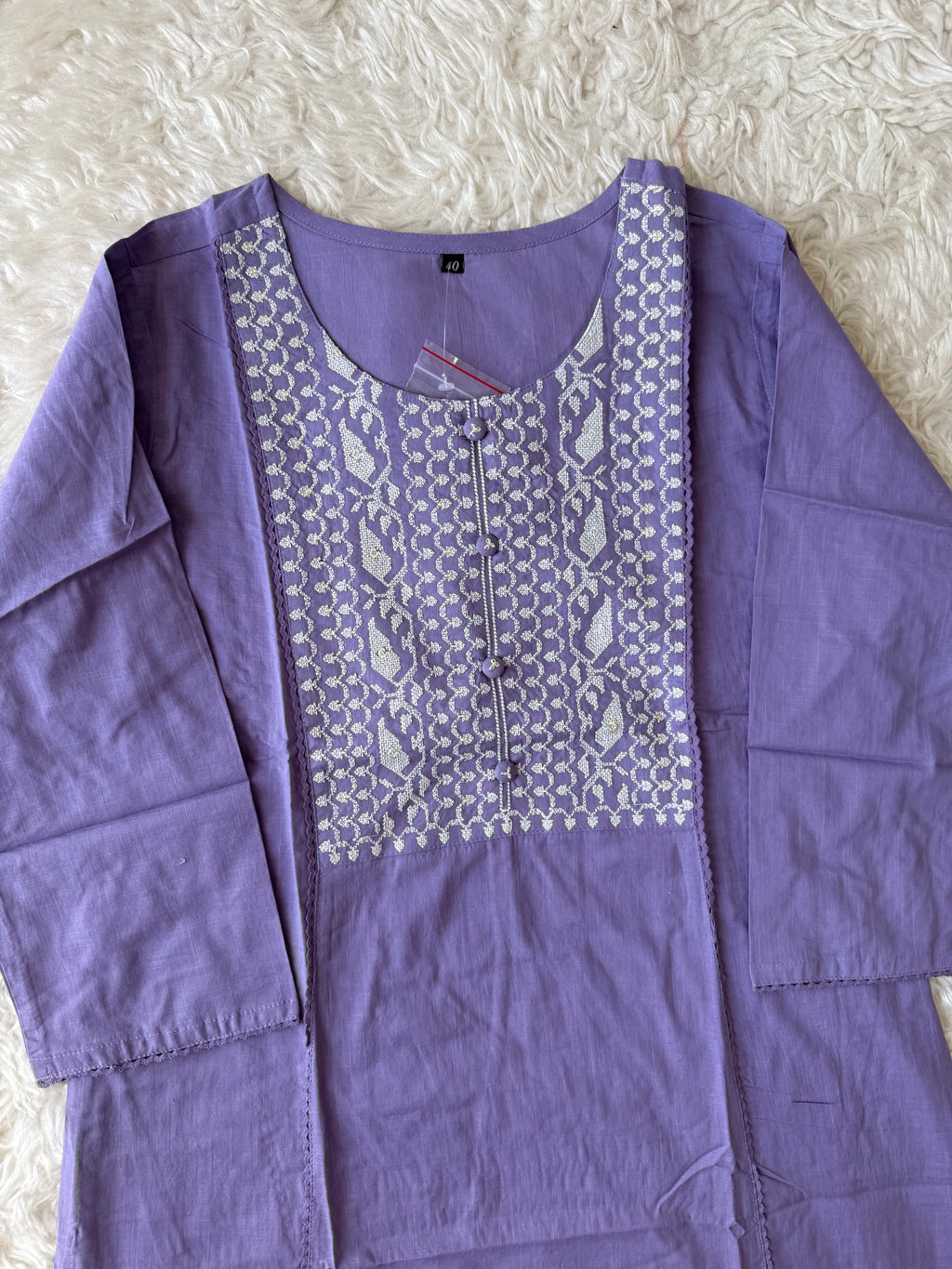 Premium Cotton Kurti Plazo Set