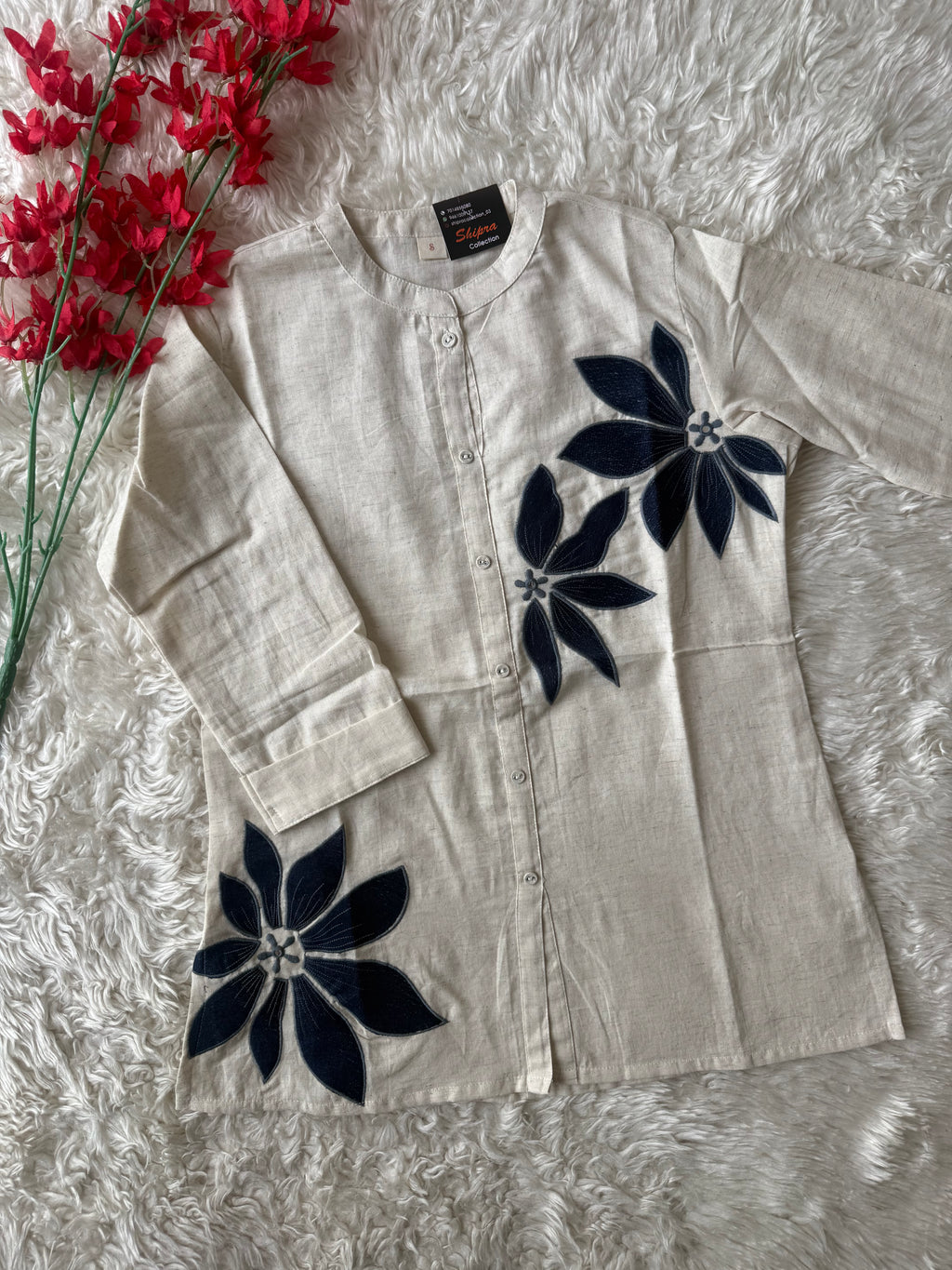 Khadi Cotton Short Kurti