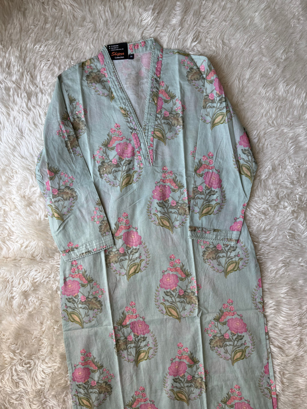 Premium Cotton Kurti Pant Dupatta Set