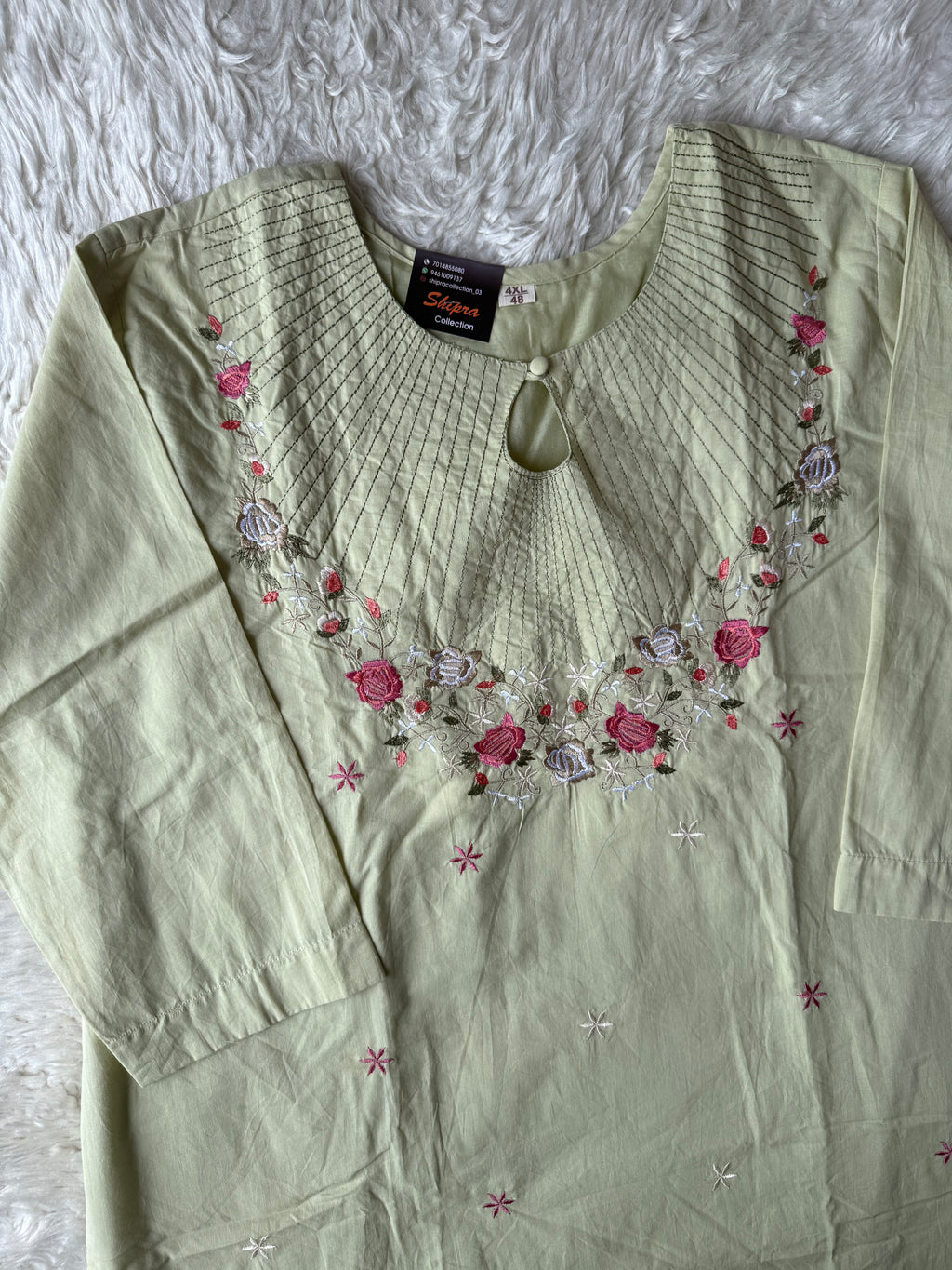 Premium Mul Cotton Thread Work Collection