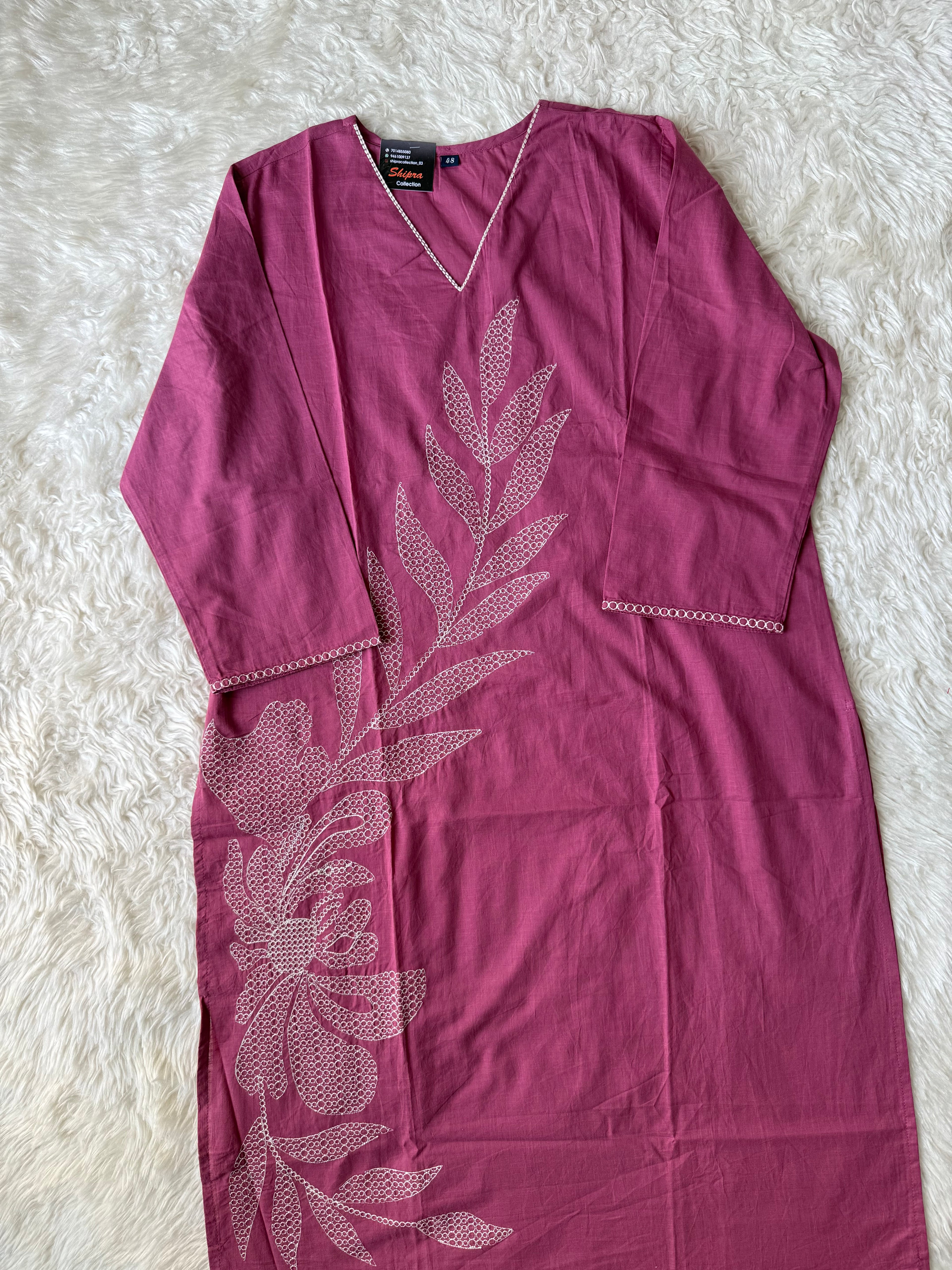 Premium Cotton Thread Work Collection