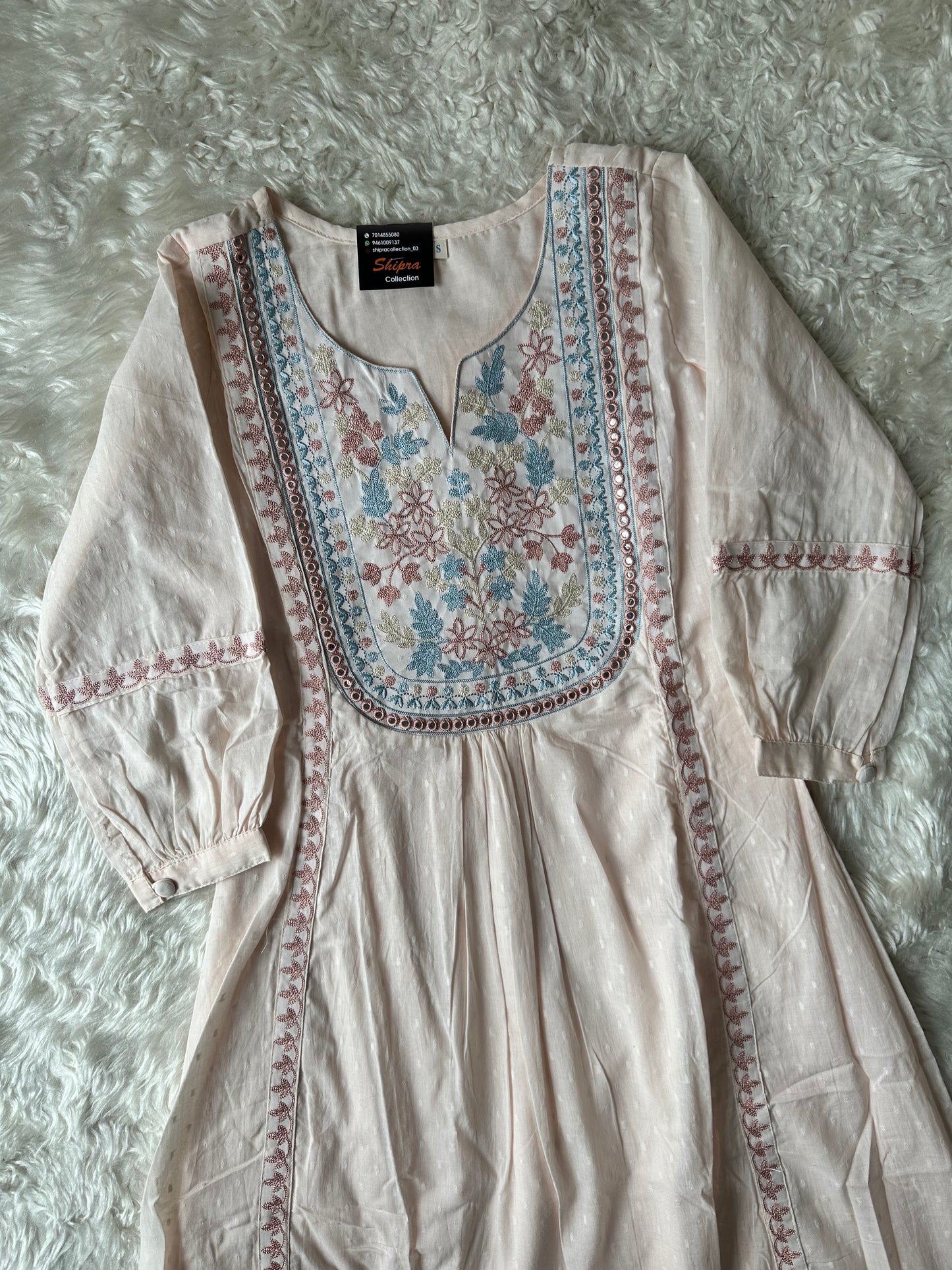Premium Mul Cotton Thread Work Collection