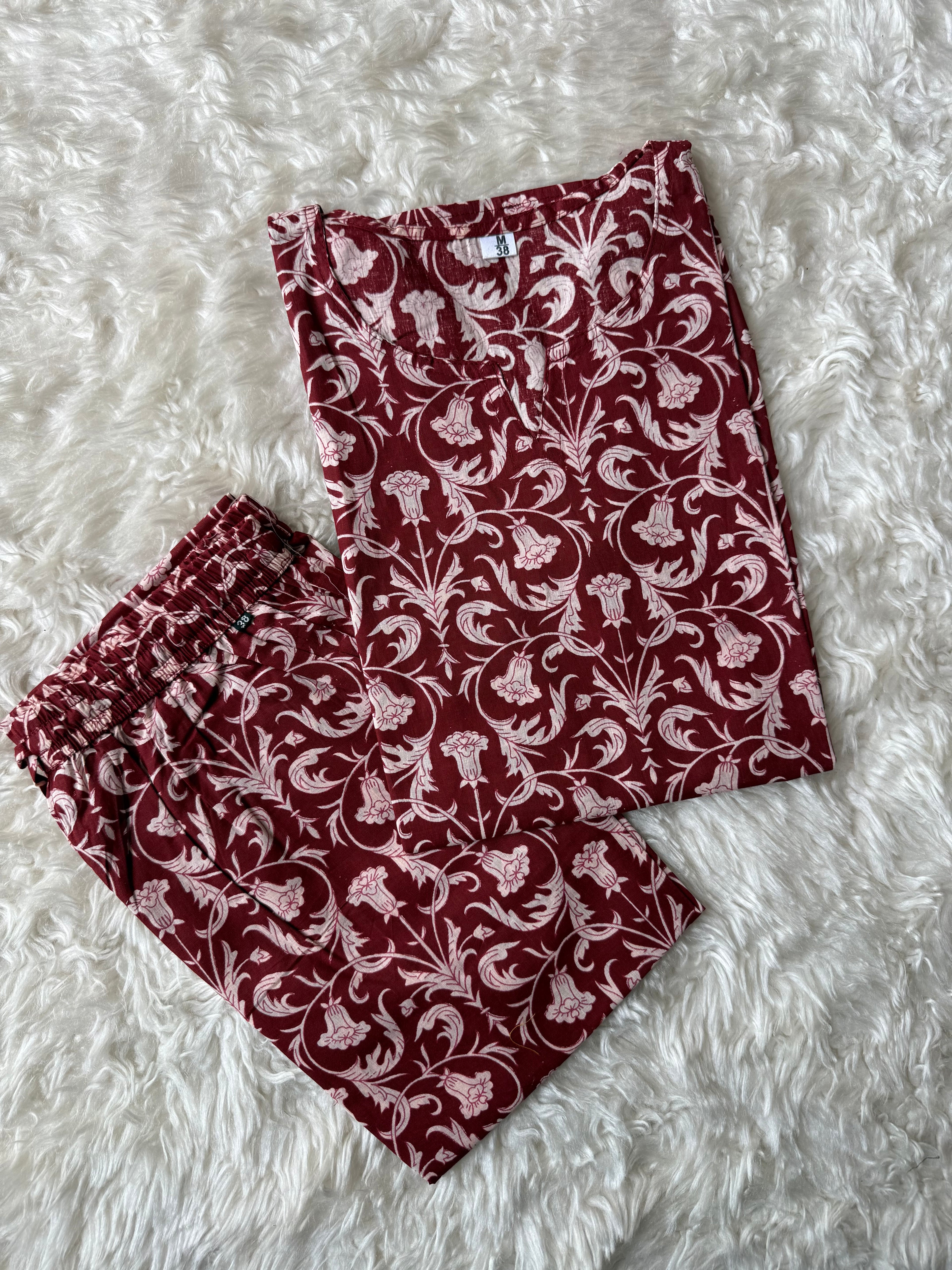 Pure Cotton Lounge Wear