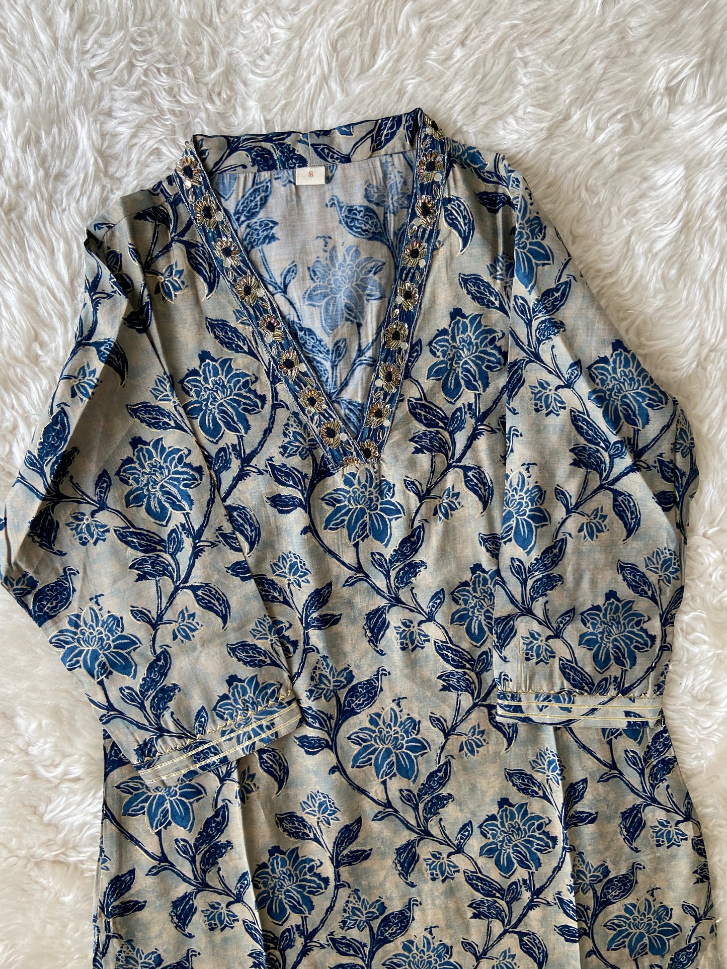 Pure Muslin Silk kurti