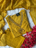 Premium Cotton Lehariya Set