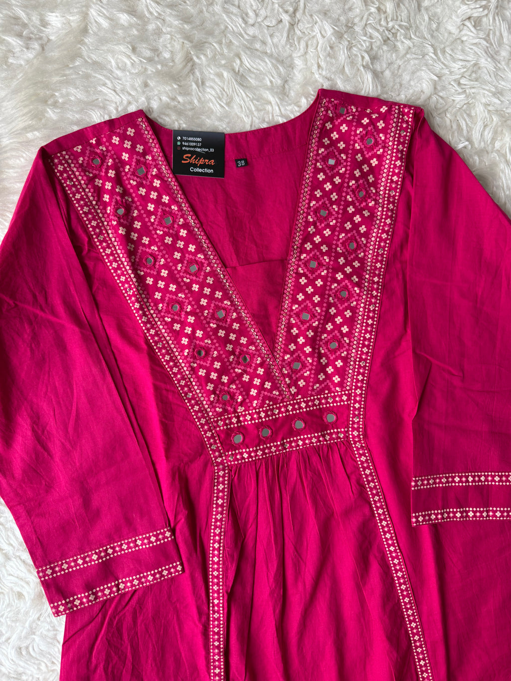 Premium Cotton Kurti Plazo Dupatta Set