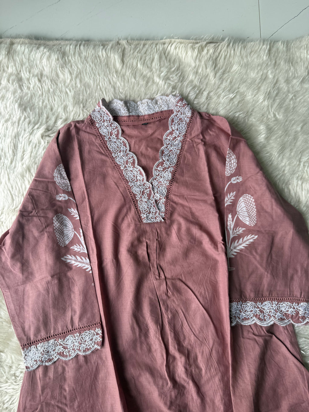 Cotton Kurti Pant Set