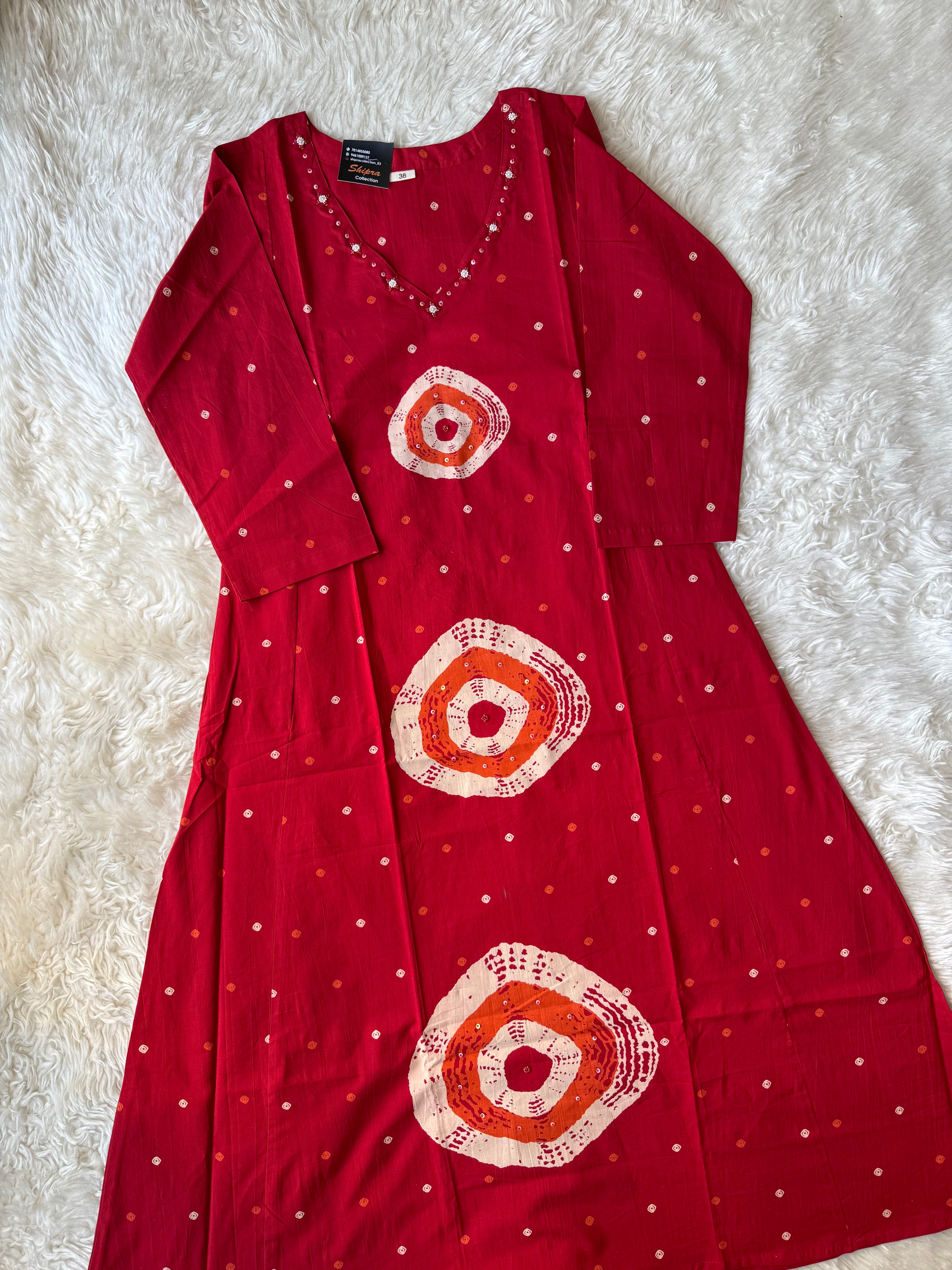 Premium Cotton Kurti Pant Dupatta Set