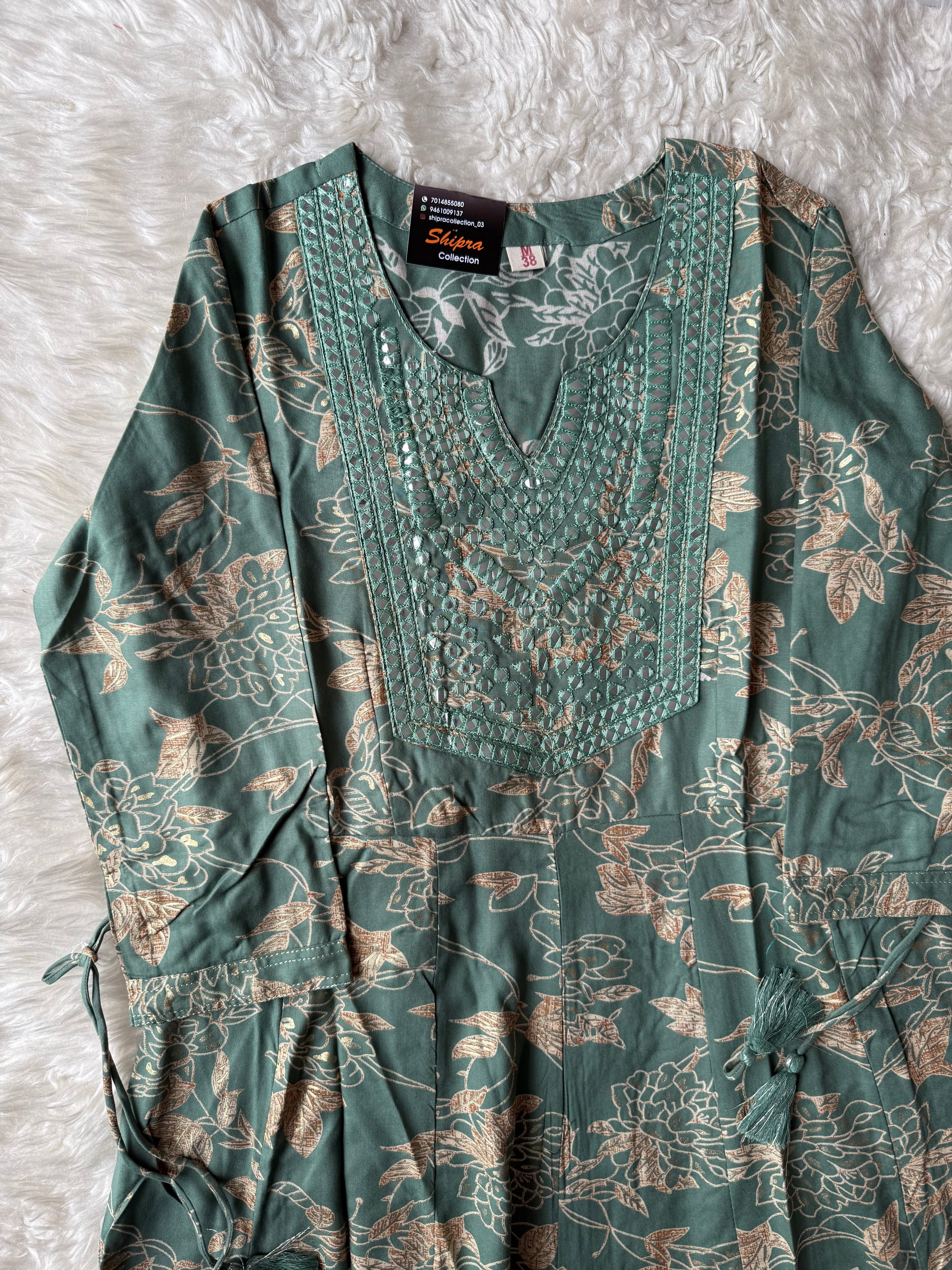 Rayon FLARE Kurti