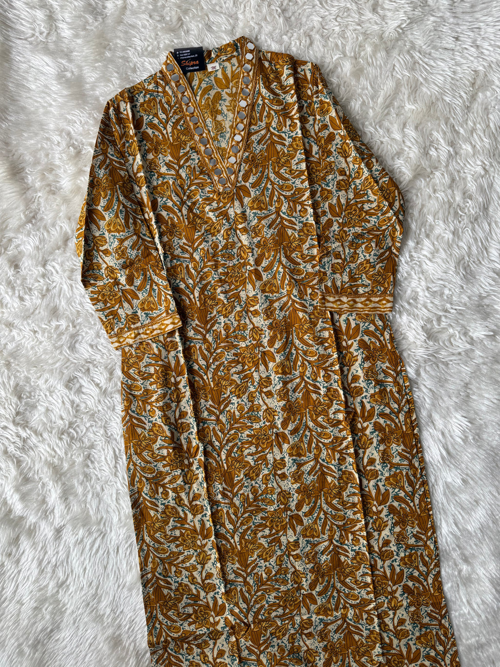 Premium Cotton Kurti Pant Dupatta Set