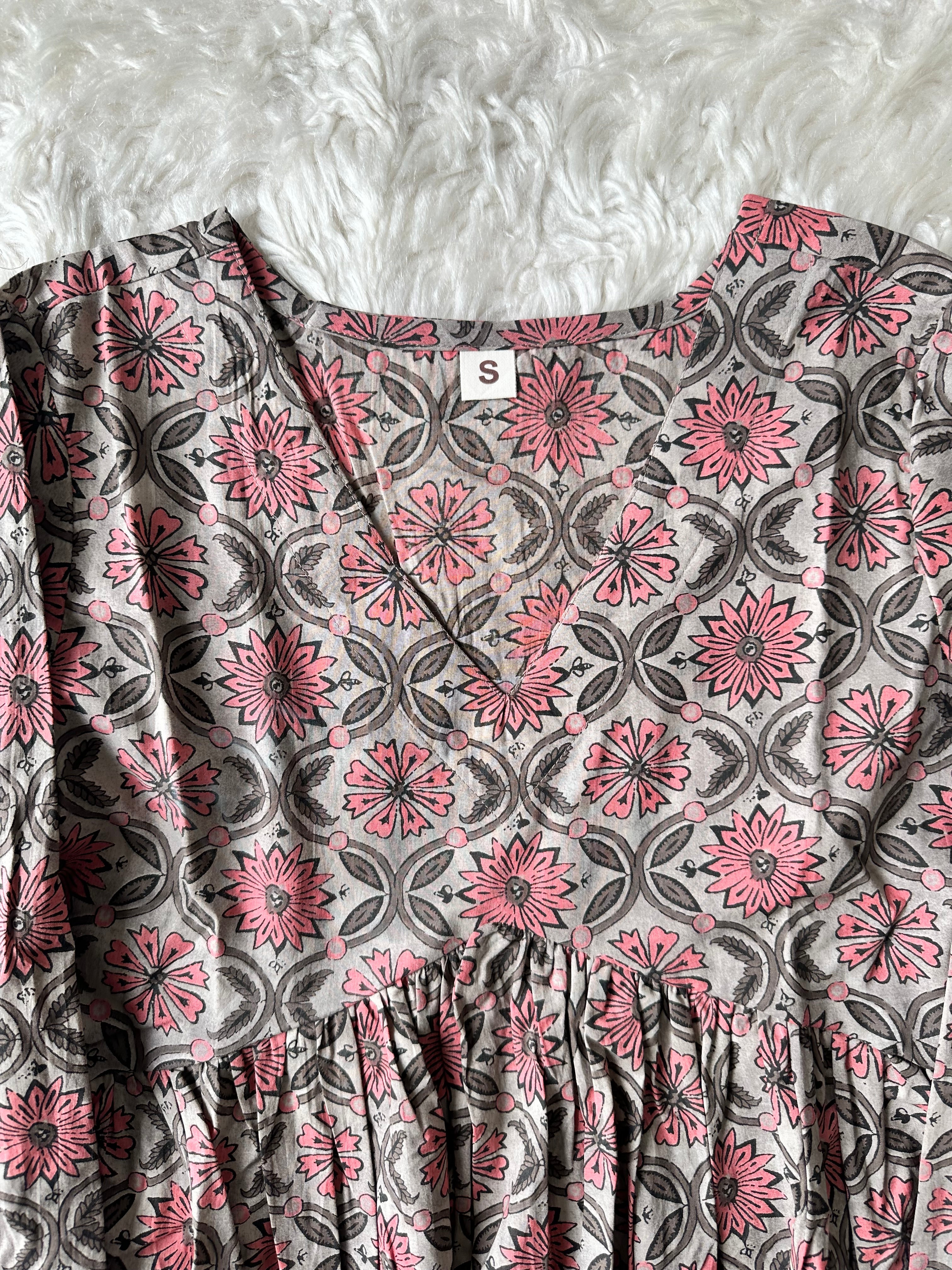 Premium Cotton Peplum Kurti