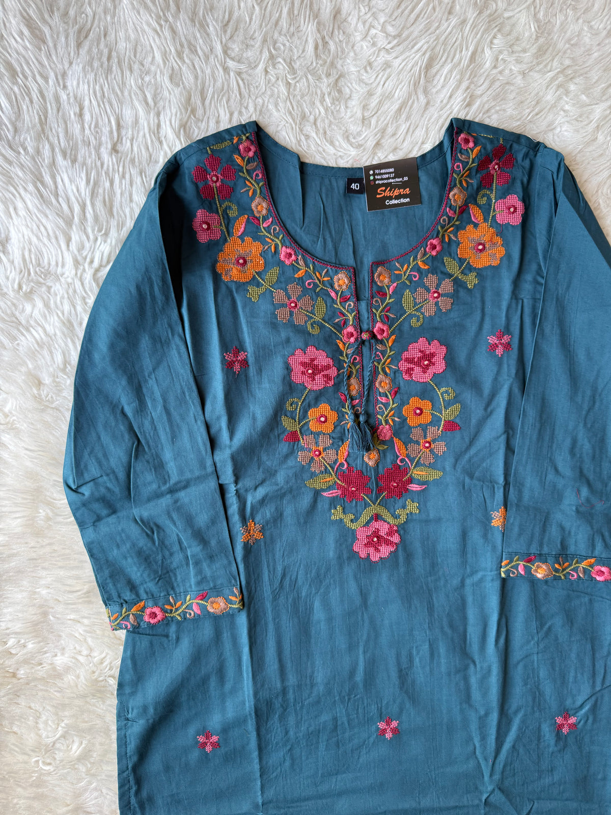 Premium Cotton Thread Work Collection