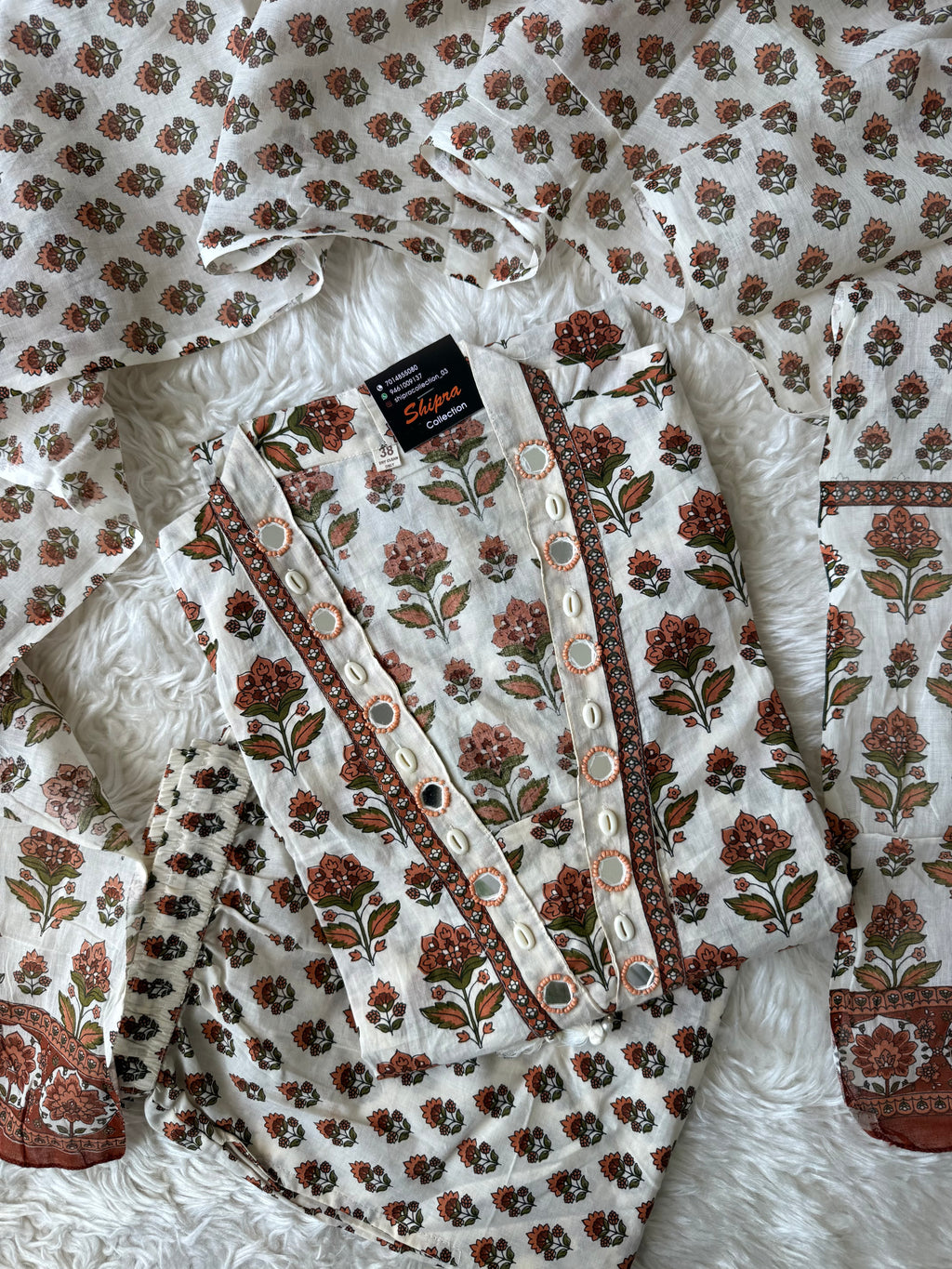 Premium Cotton Pocket Details Set