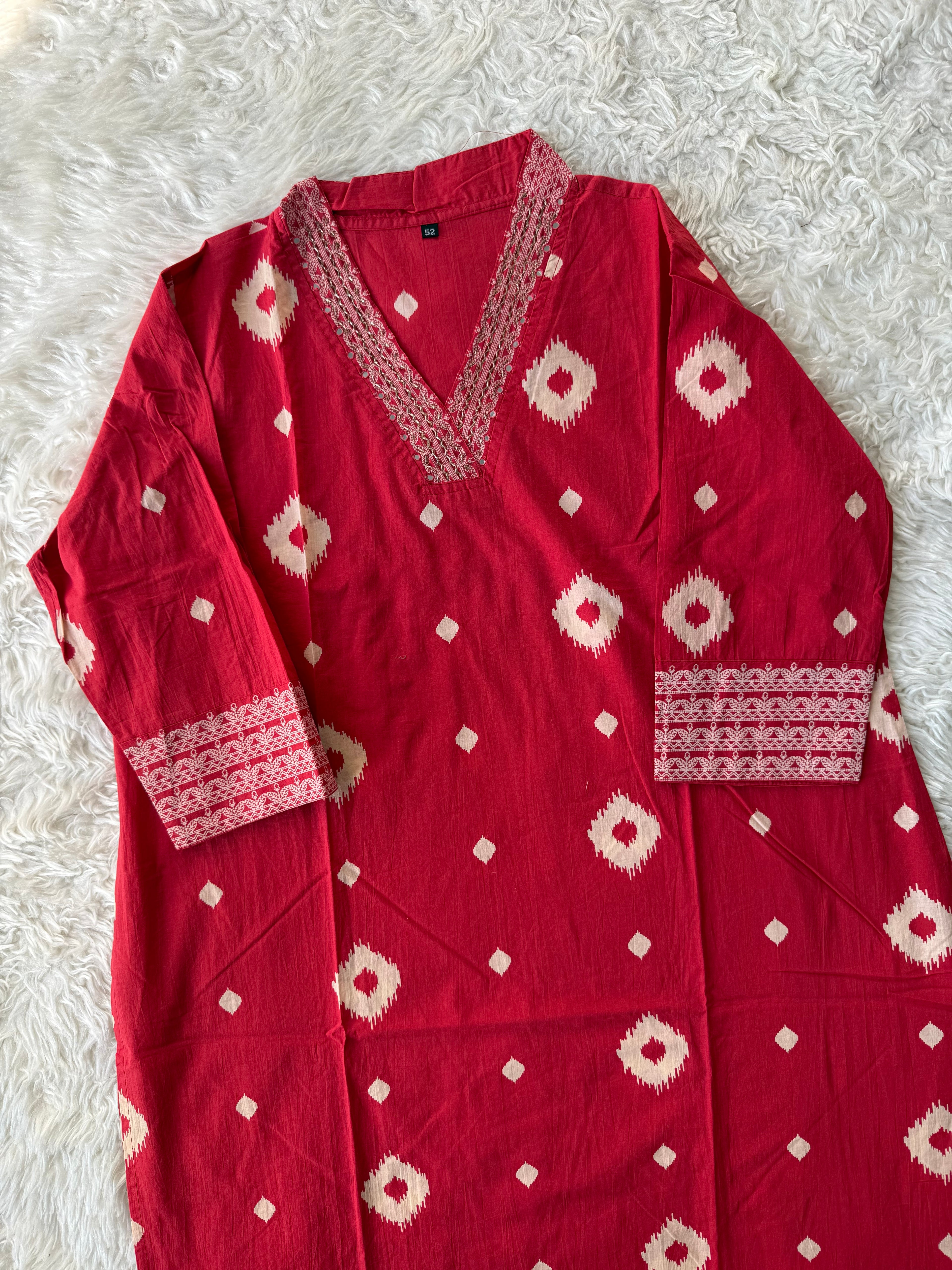 Pure Cotton Kurti