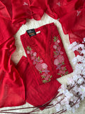 Premium Cotton Kurti Pant Dupatta Set