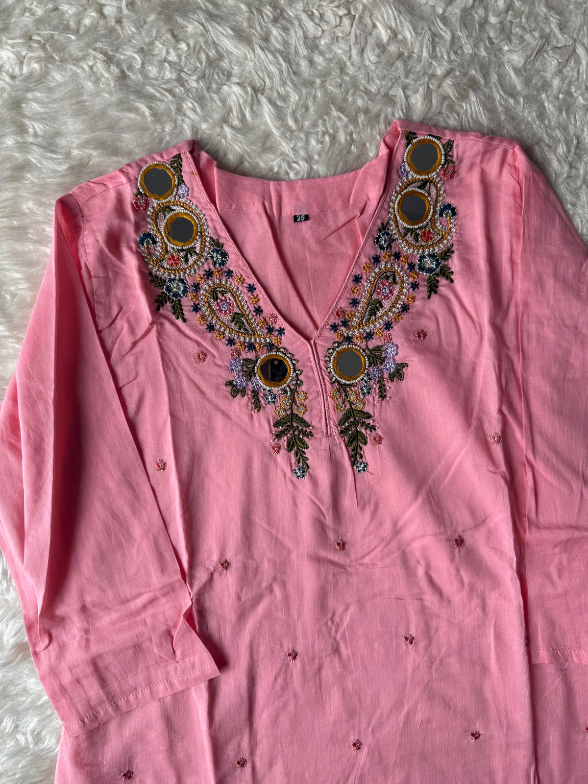 Premium Cotton Mirror Work Collection