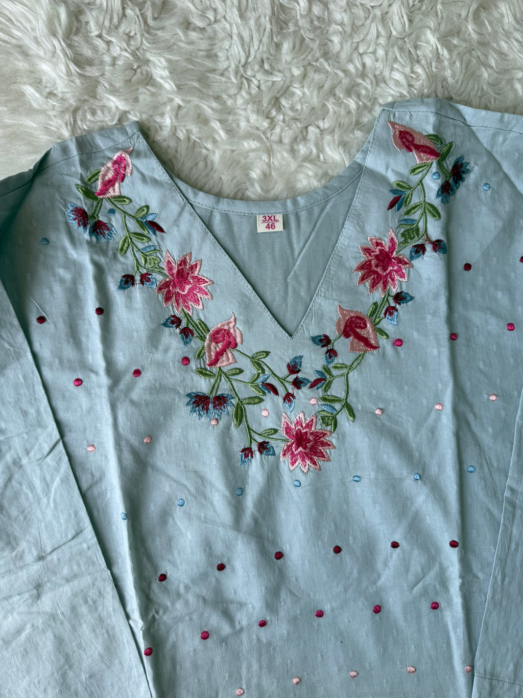 Premium Mul Cotton Thread Work Collection