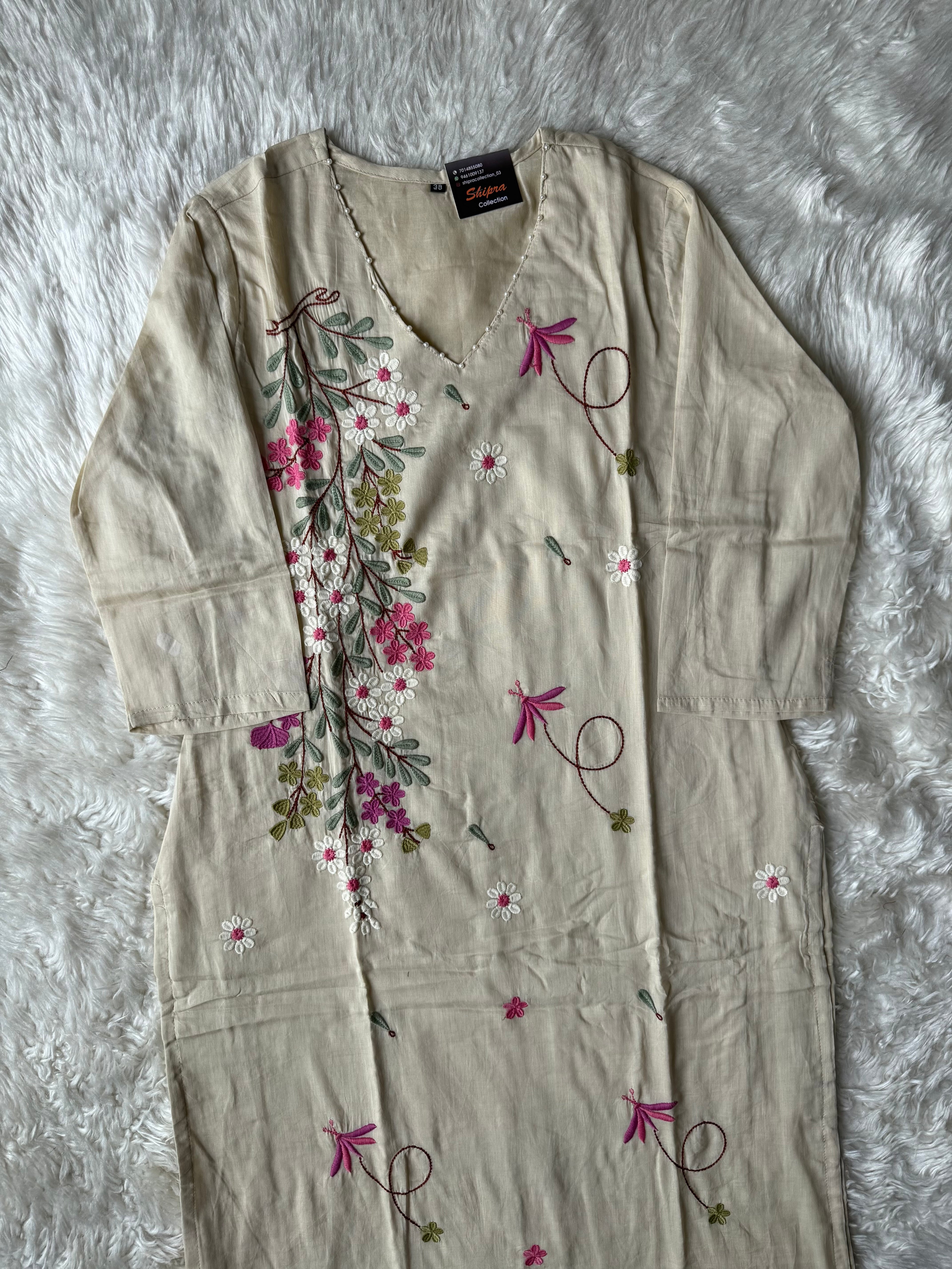 Premium Cotton Thread Work Collection