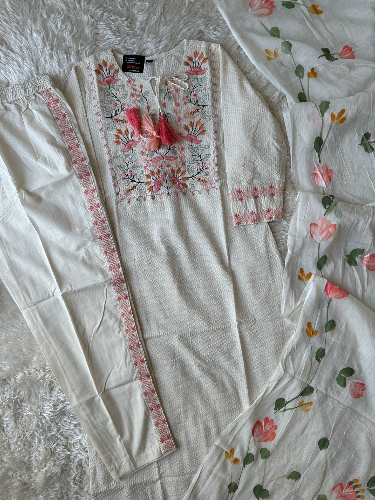 Premium Cotton Thread Work Collection