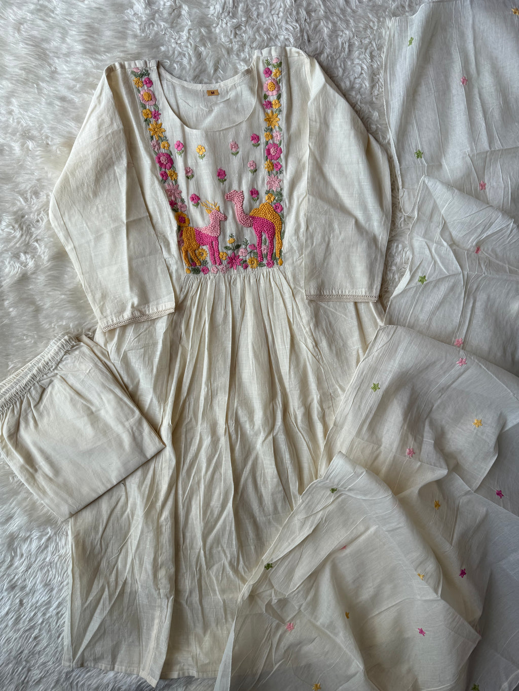 Premium Mul Cotton Embroidery Work Collection