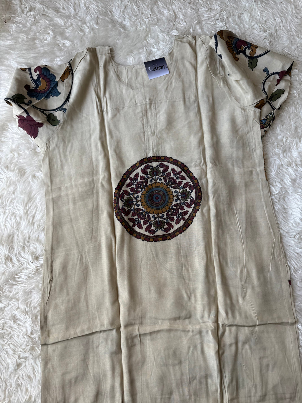 Premium Muslin Silk Kurti Pant Dupatta Set