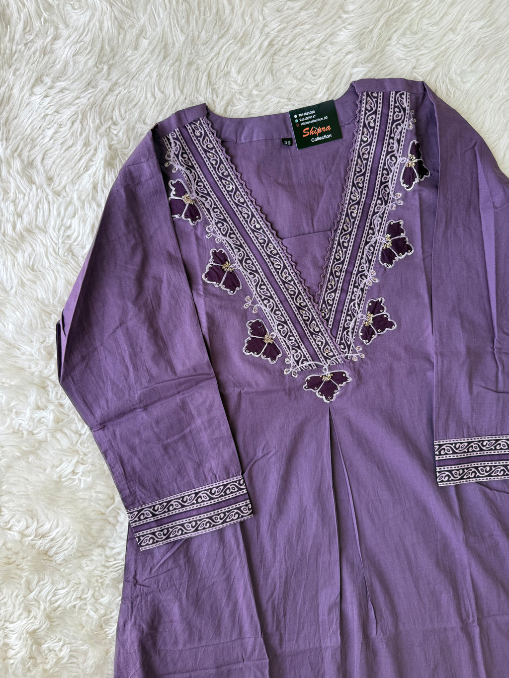 Premium Cotton Kurti Pant Dupatta Set