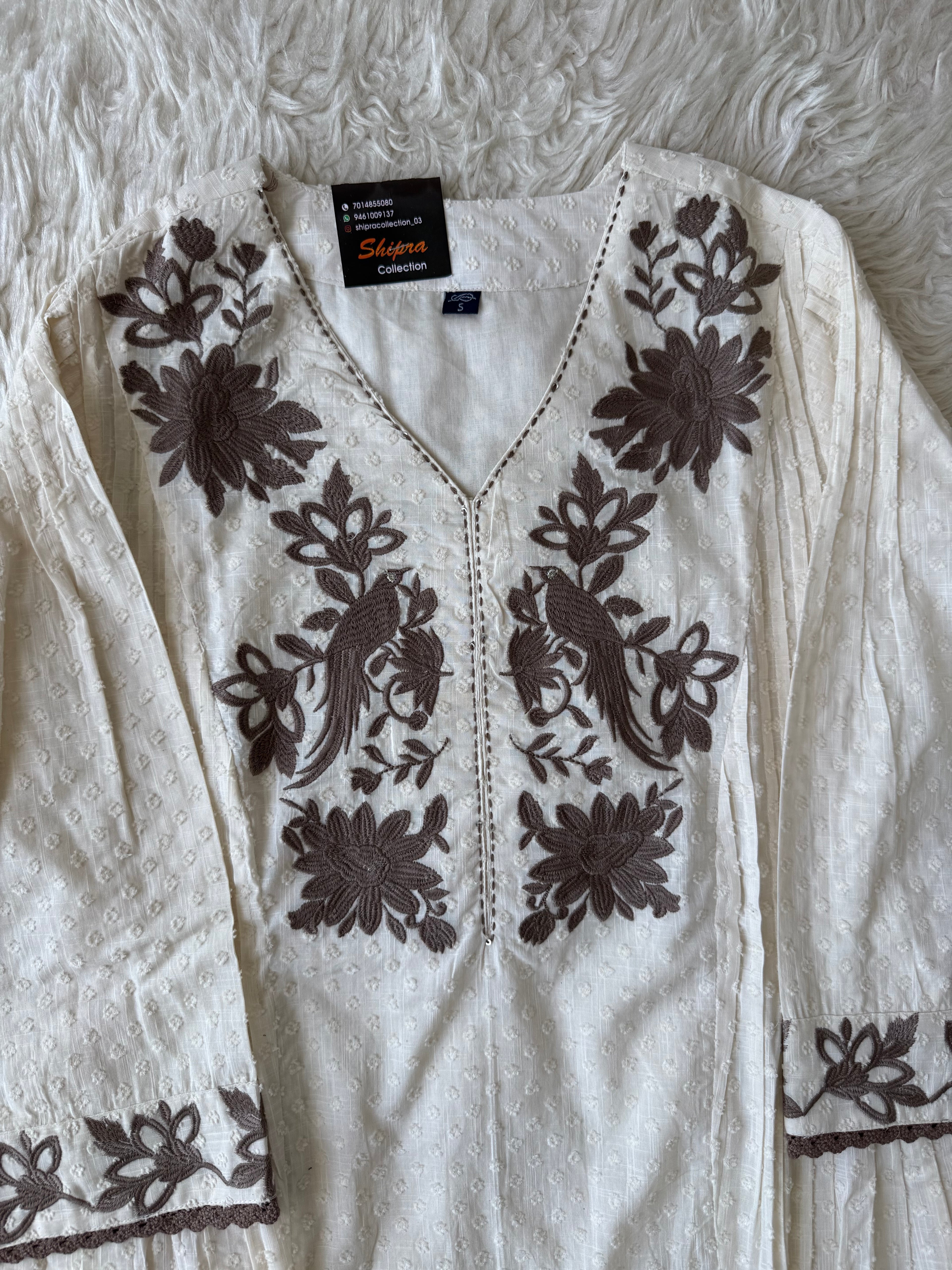 Premium Mul Cotton Thread Work Collection