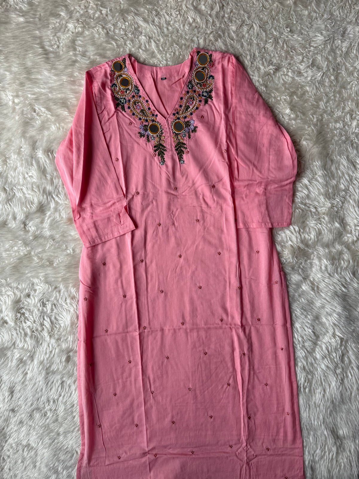 Premium Cotton Mirror Work Collection