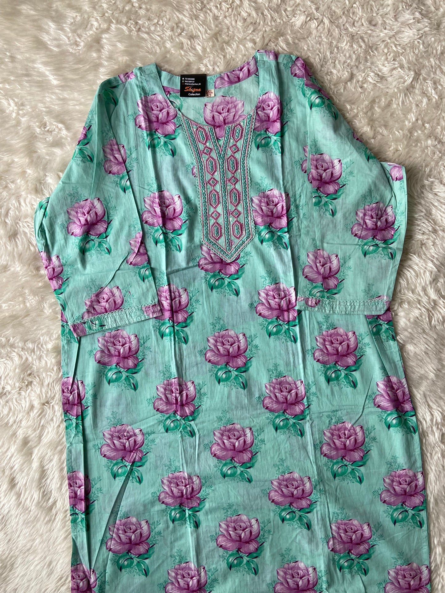 Premium Cotton Kurti Pant Dupatta Set