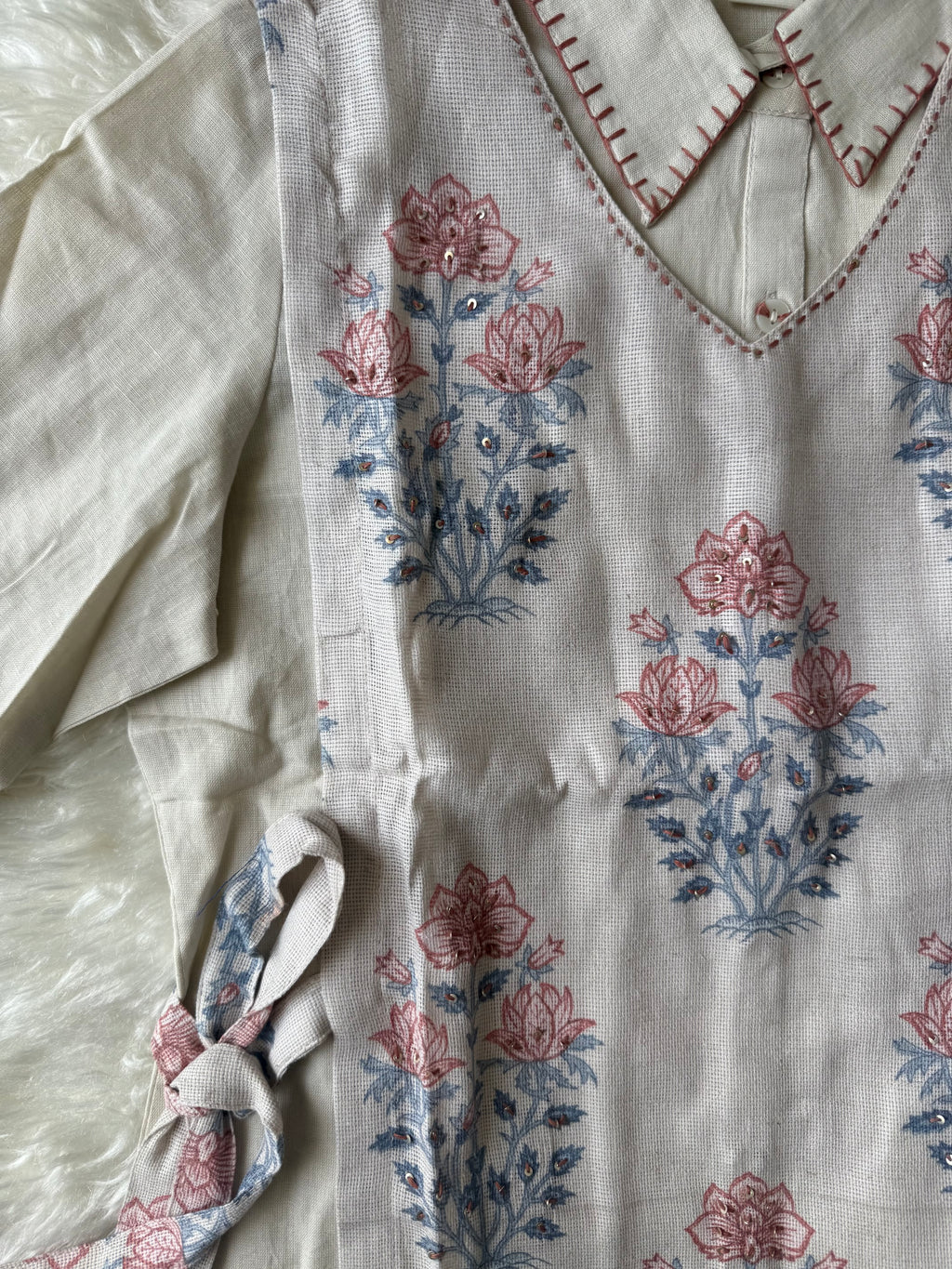 Jute Linen Co-ord Set