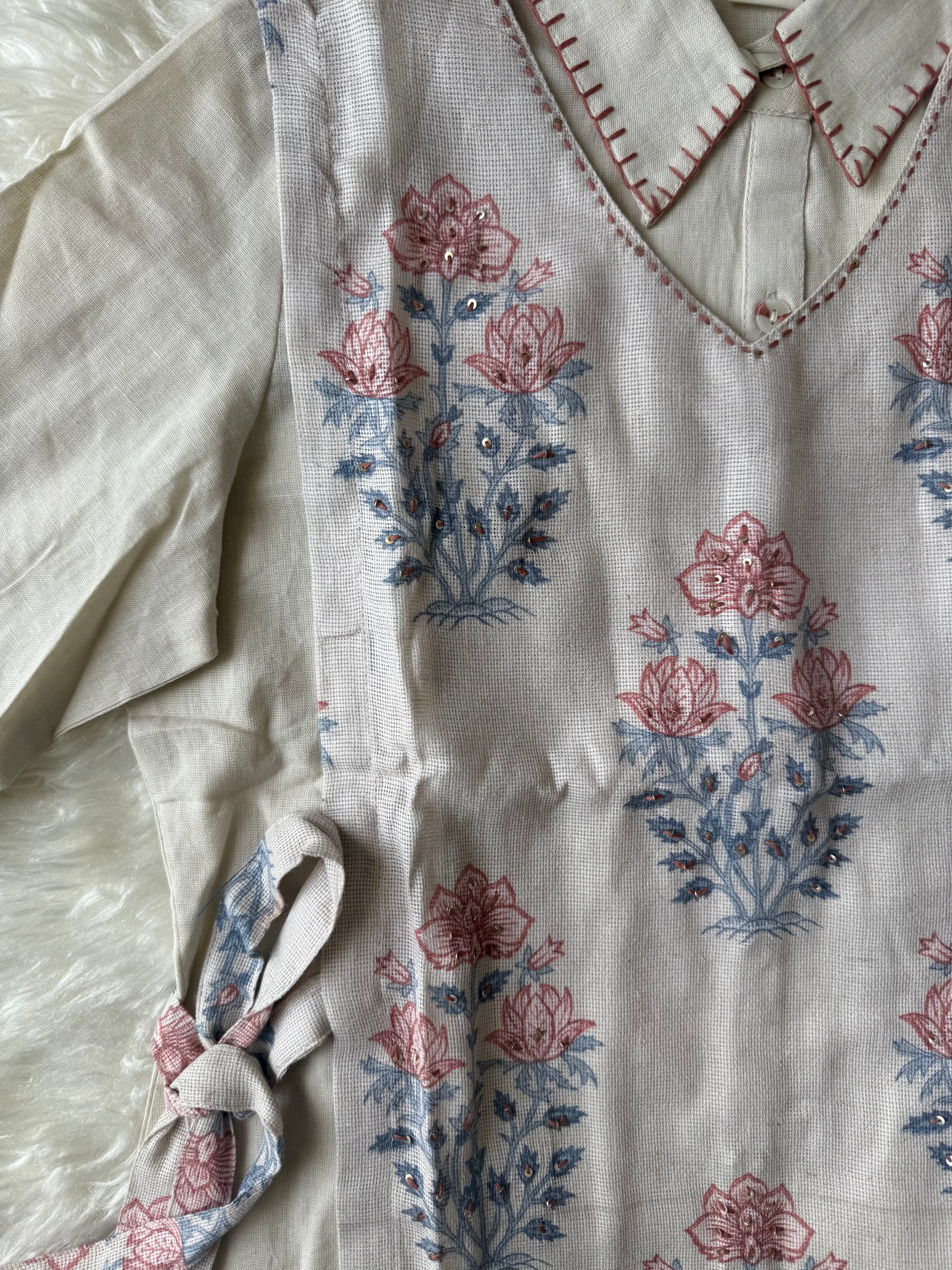 Jute Linen Co-ord Set
