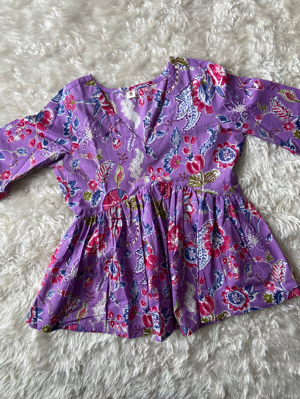 Premium Cotton Peplum Kurti