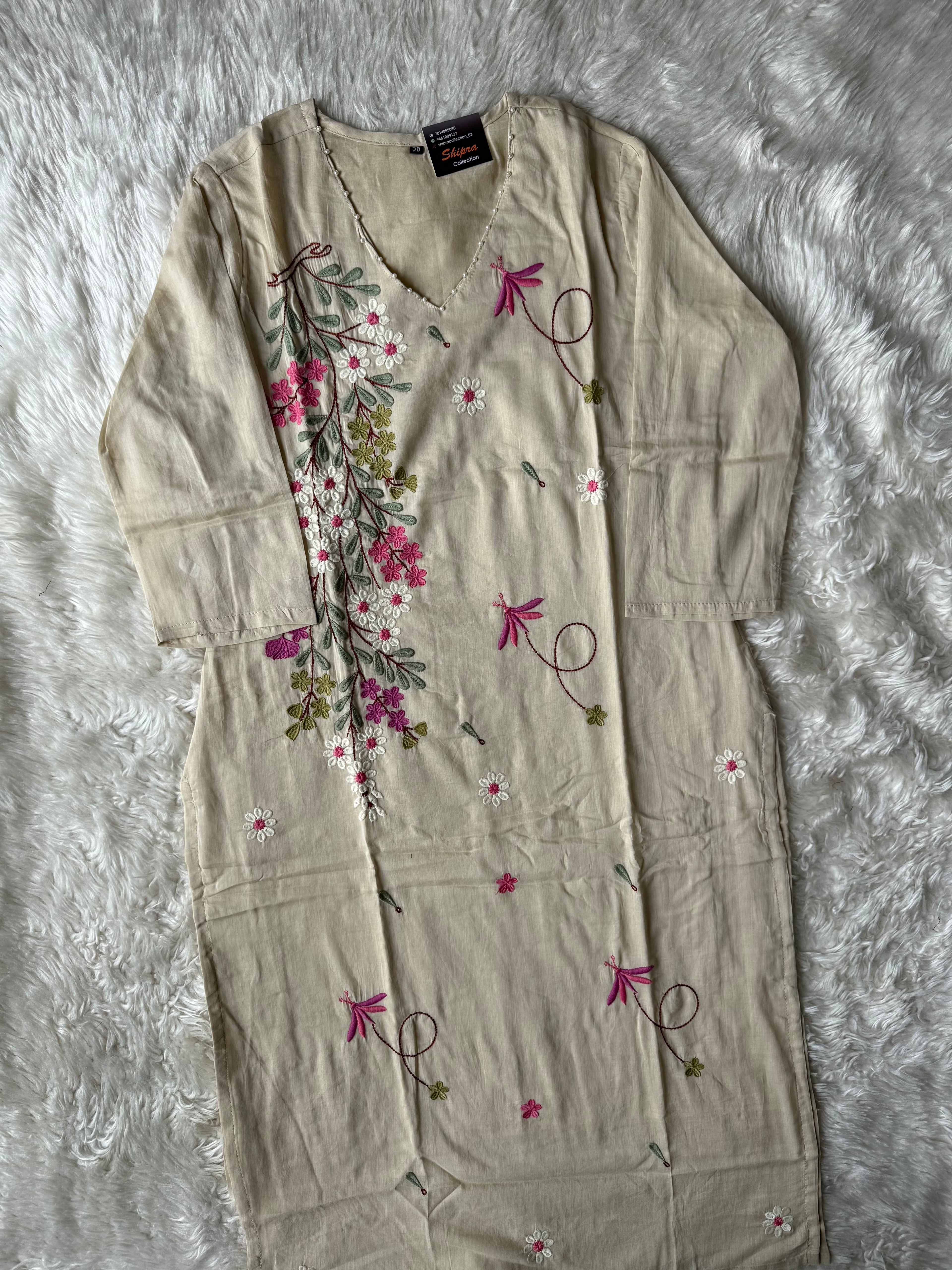 Premium Cotton Thread Work Collection