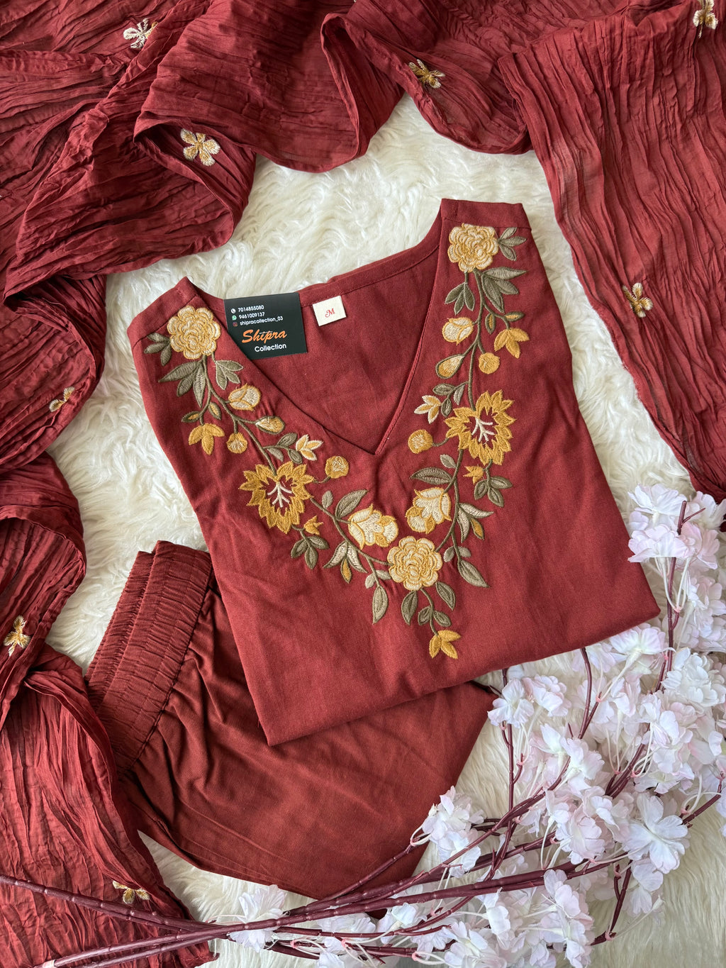 Khadi Cotton Thread Work Set