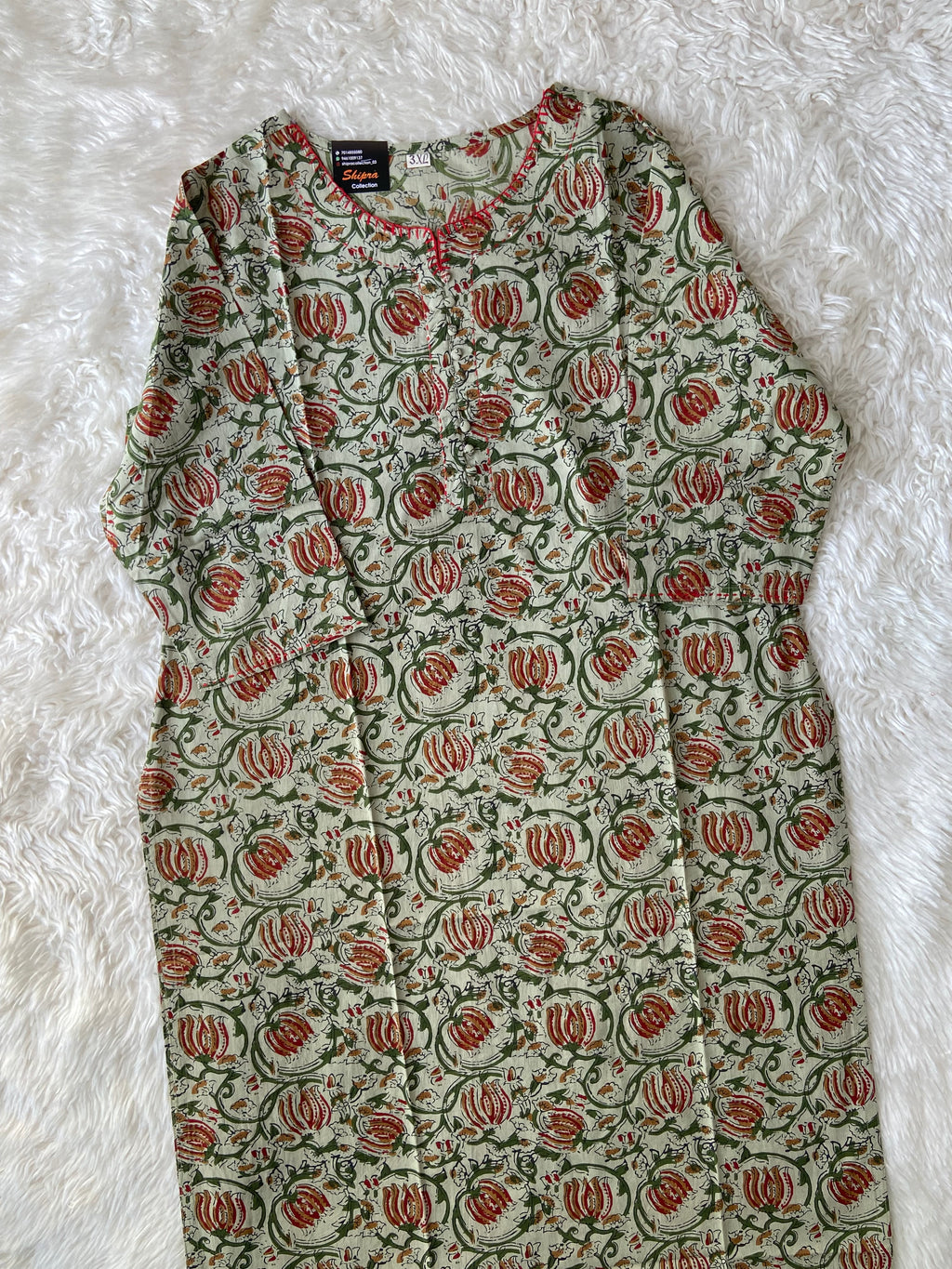 Premium Cotton Kurti