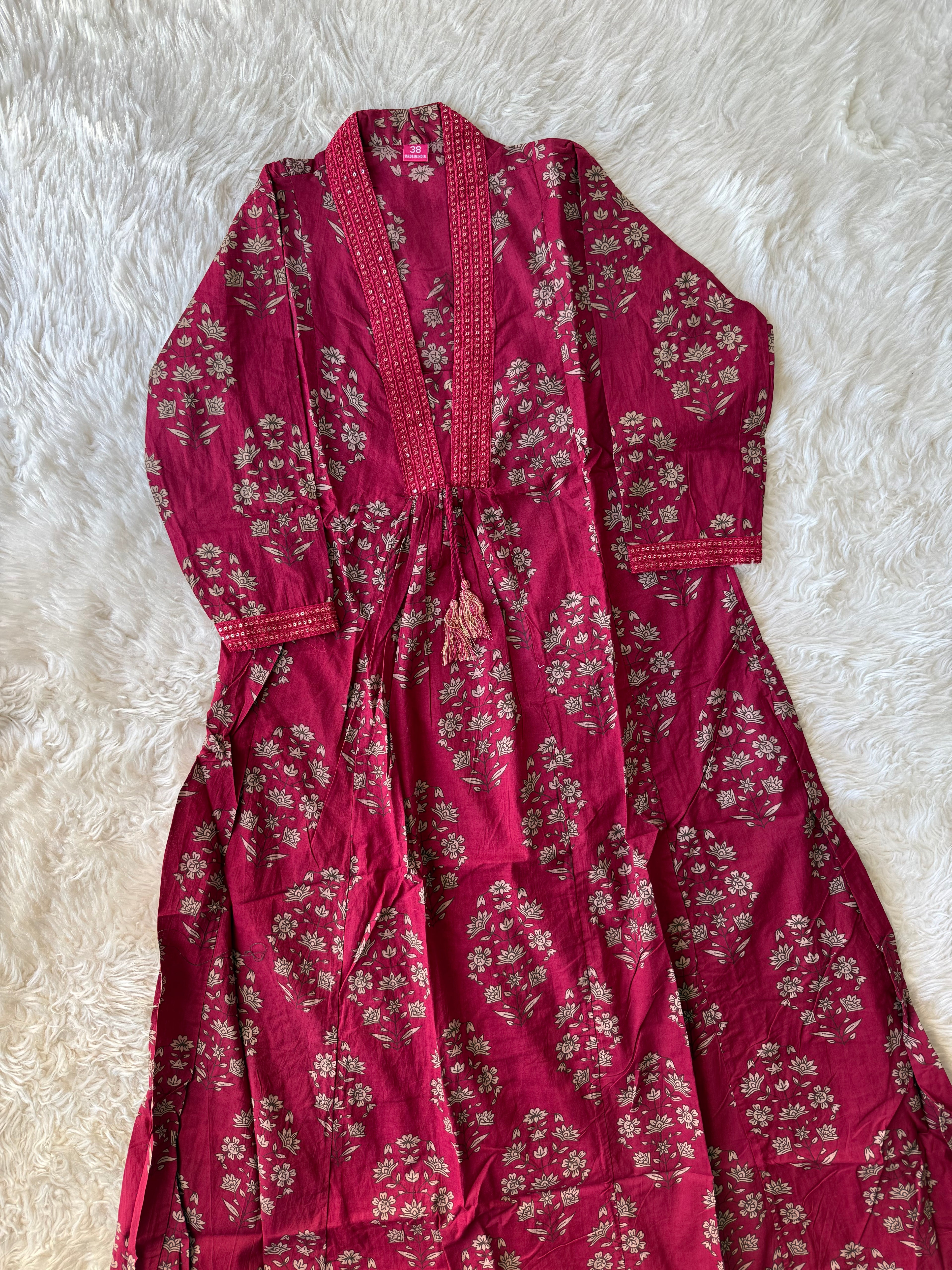 Premium Cotton Kurti Pant Dupatta Set