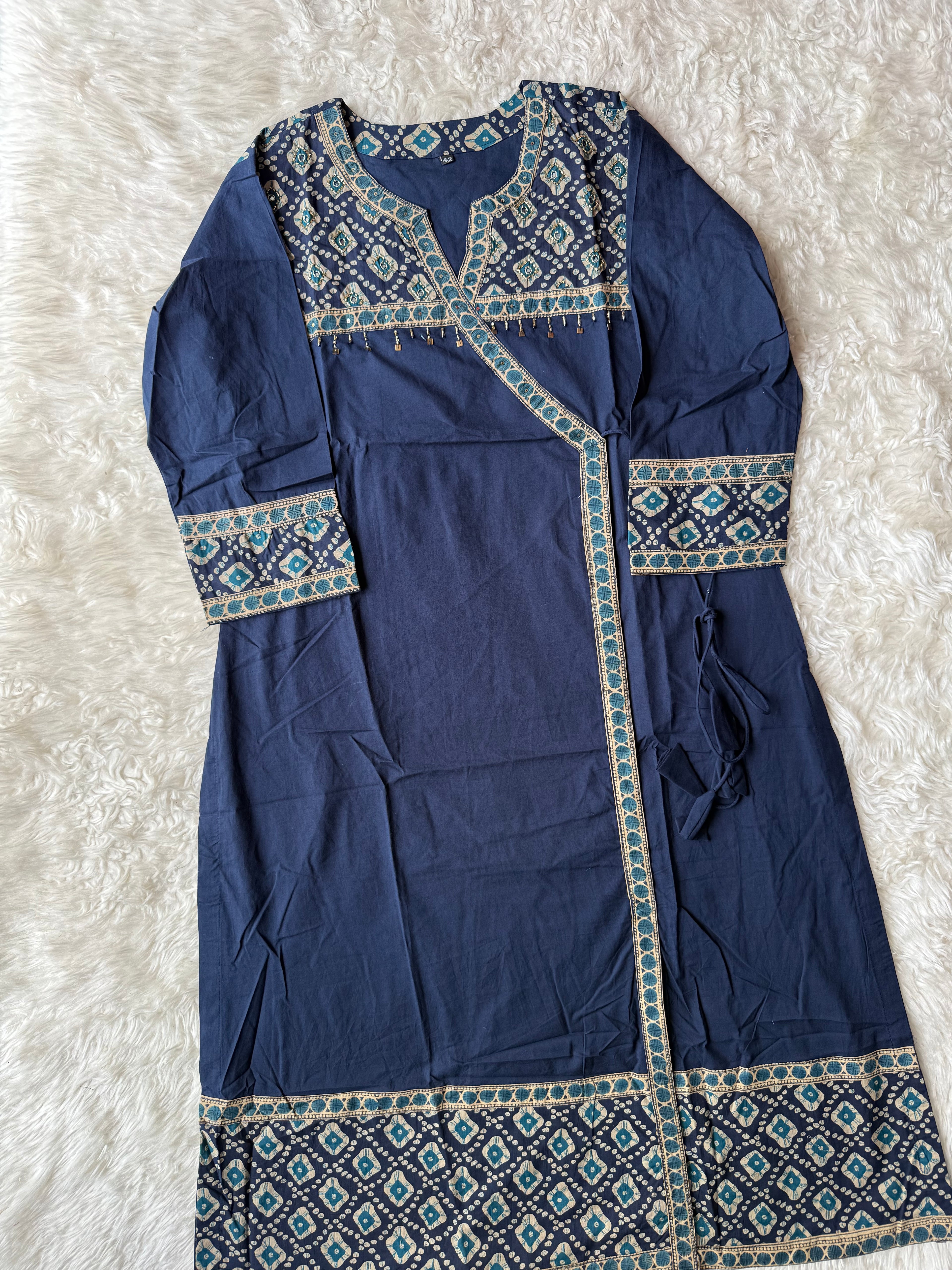 Premium Cotton Kurti Pant Dupatta Set