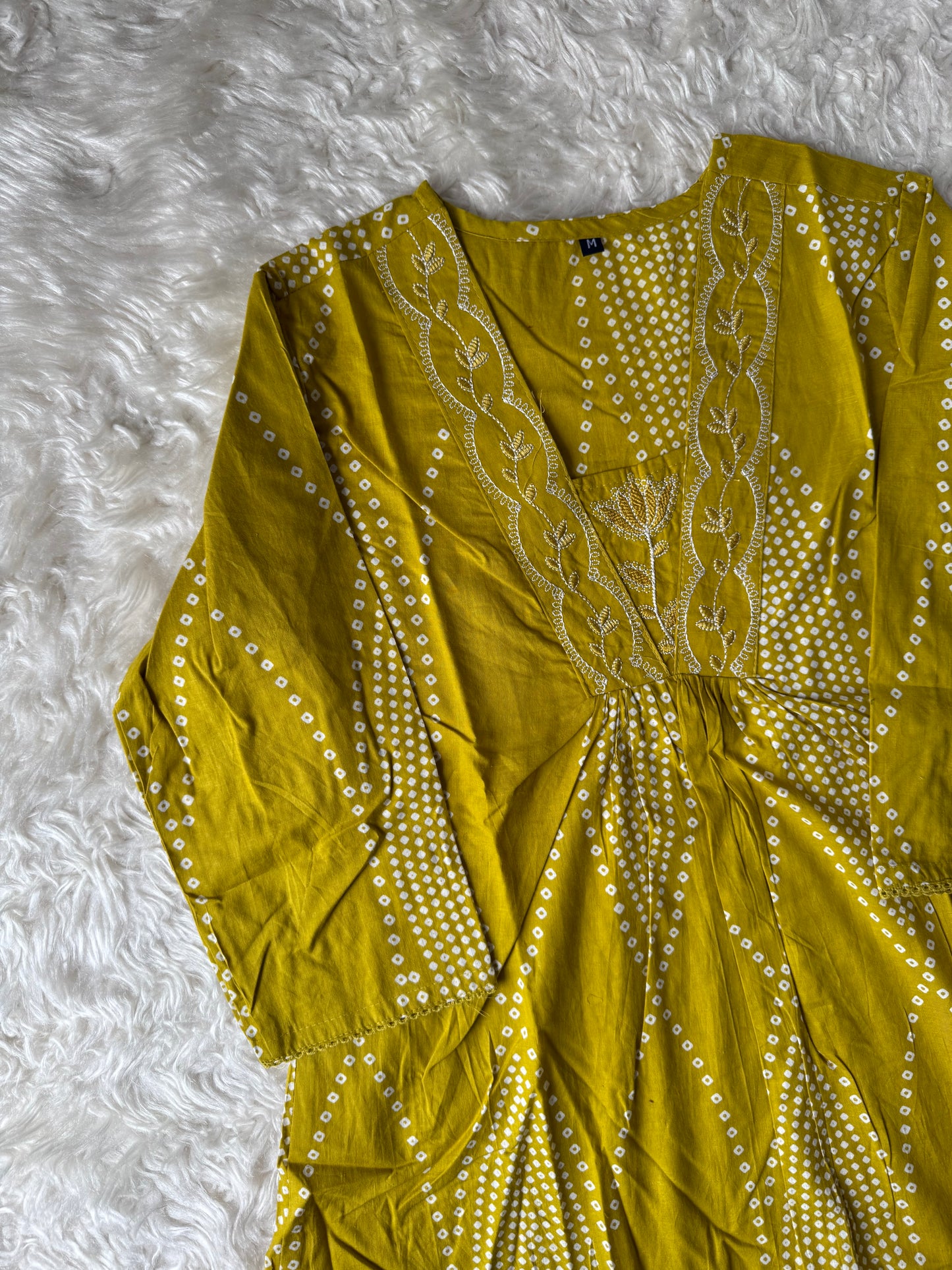 Cotton FLARE Kurti Pant Set