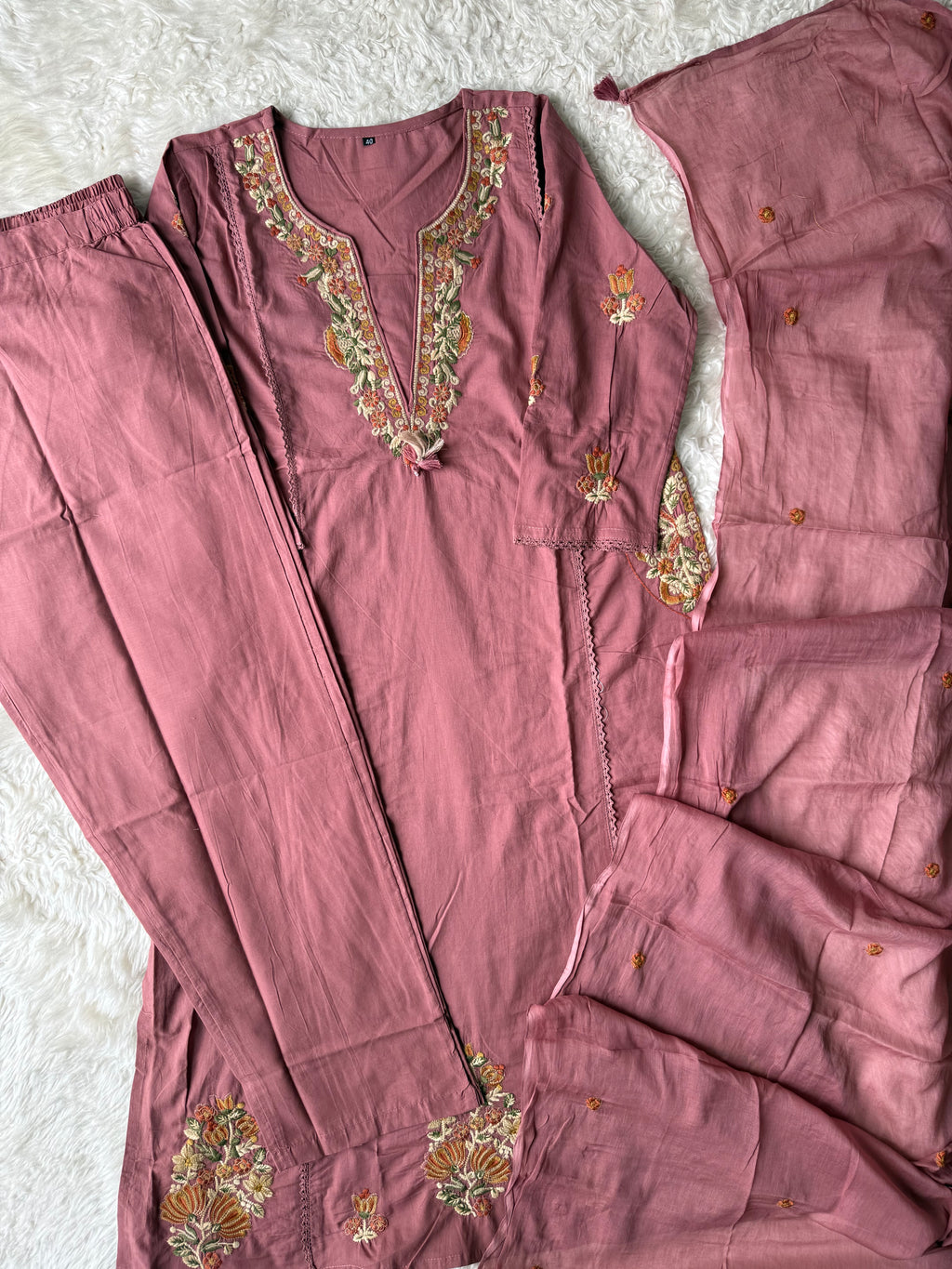 Premium Cotton Thread Work Collection