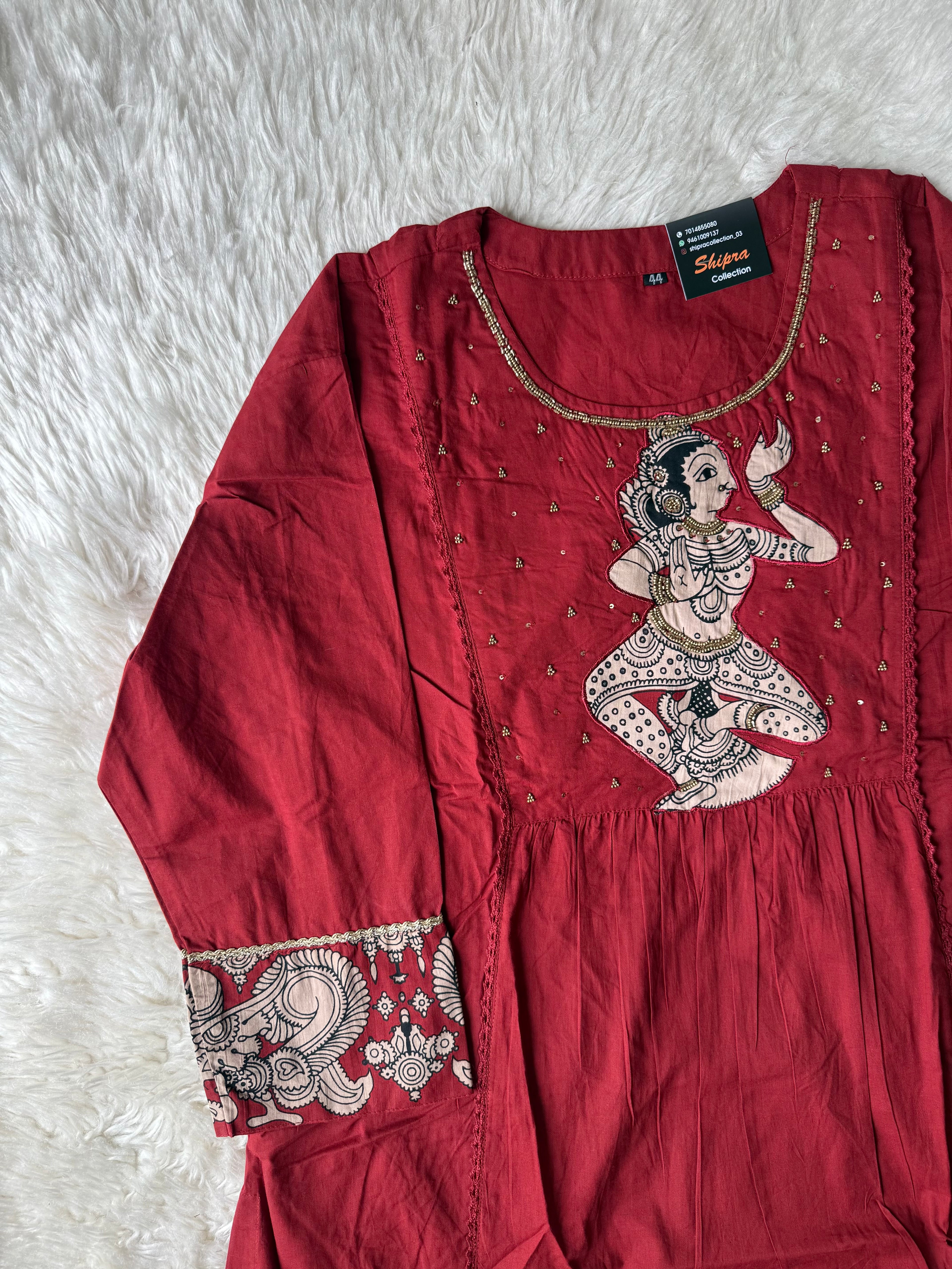 Premium Cotton Kurti Pant Dupatta Set