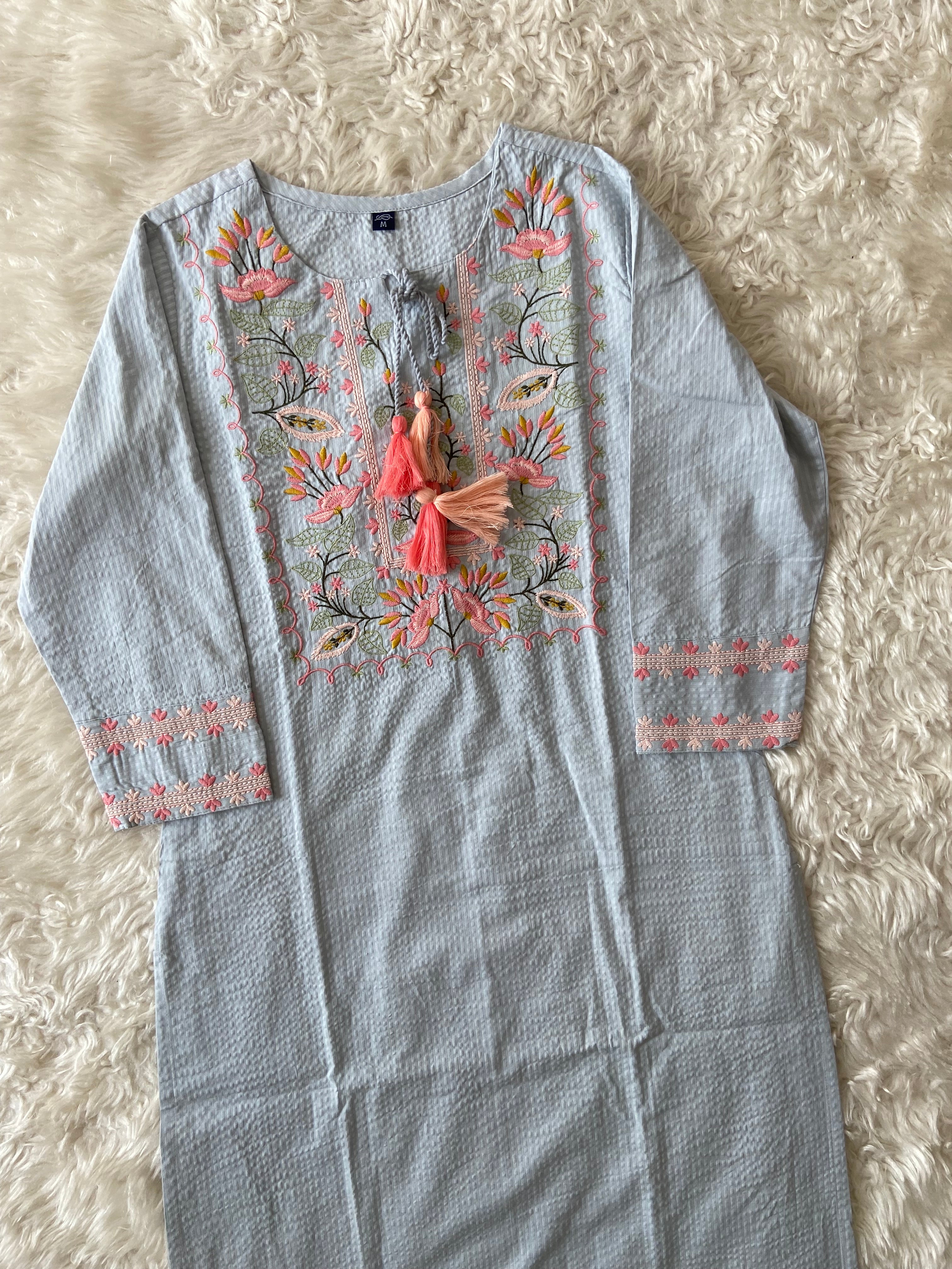 Premium Cotton Thread Work Collection