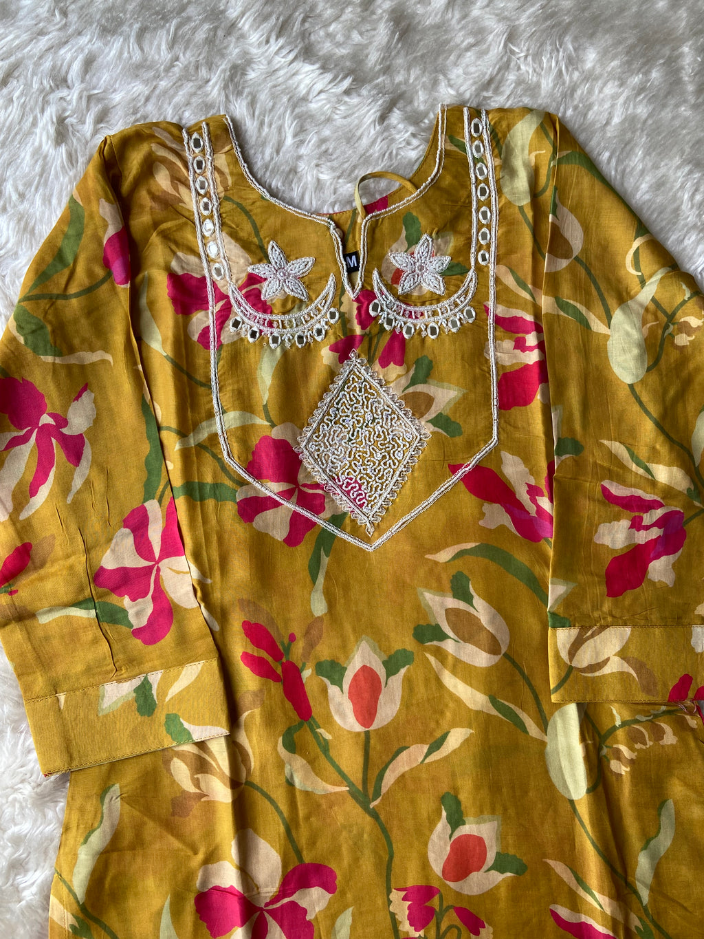 Premium Muslin Silk Kurti Pant Set