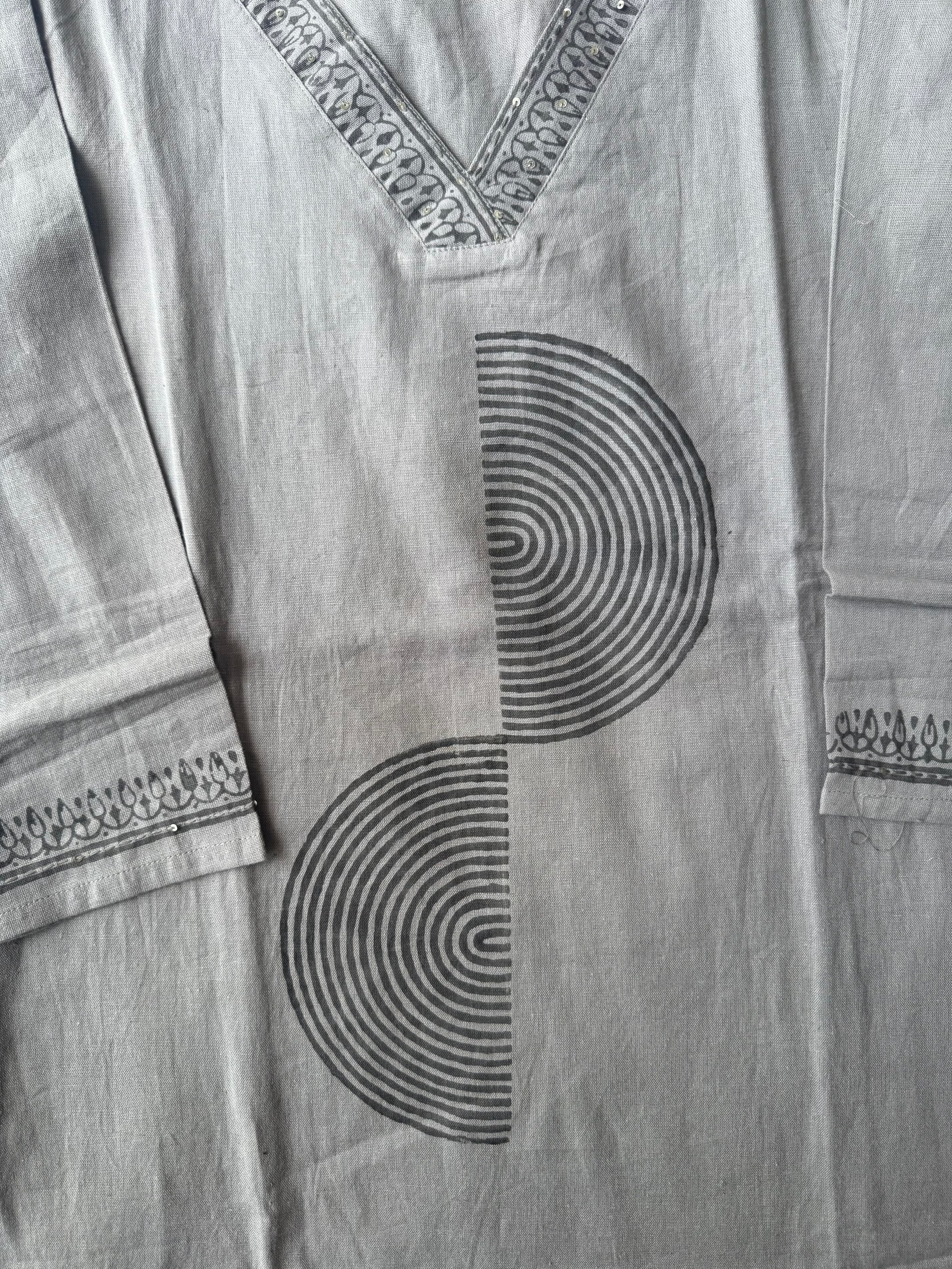Soft Khadi Cotton  Co-ord Set