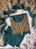 Premium Cotton Kurti Pant Dupatta Set