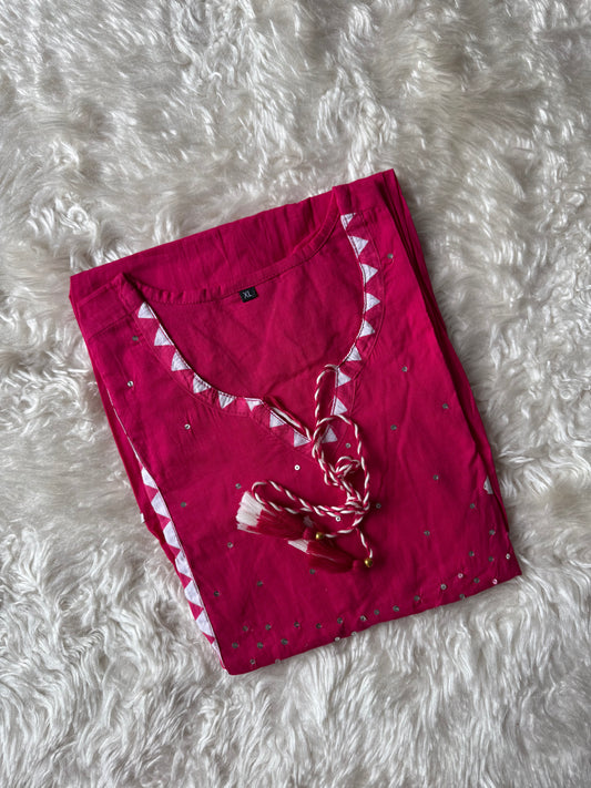 Pure Cotton Kurti