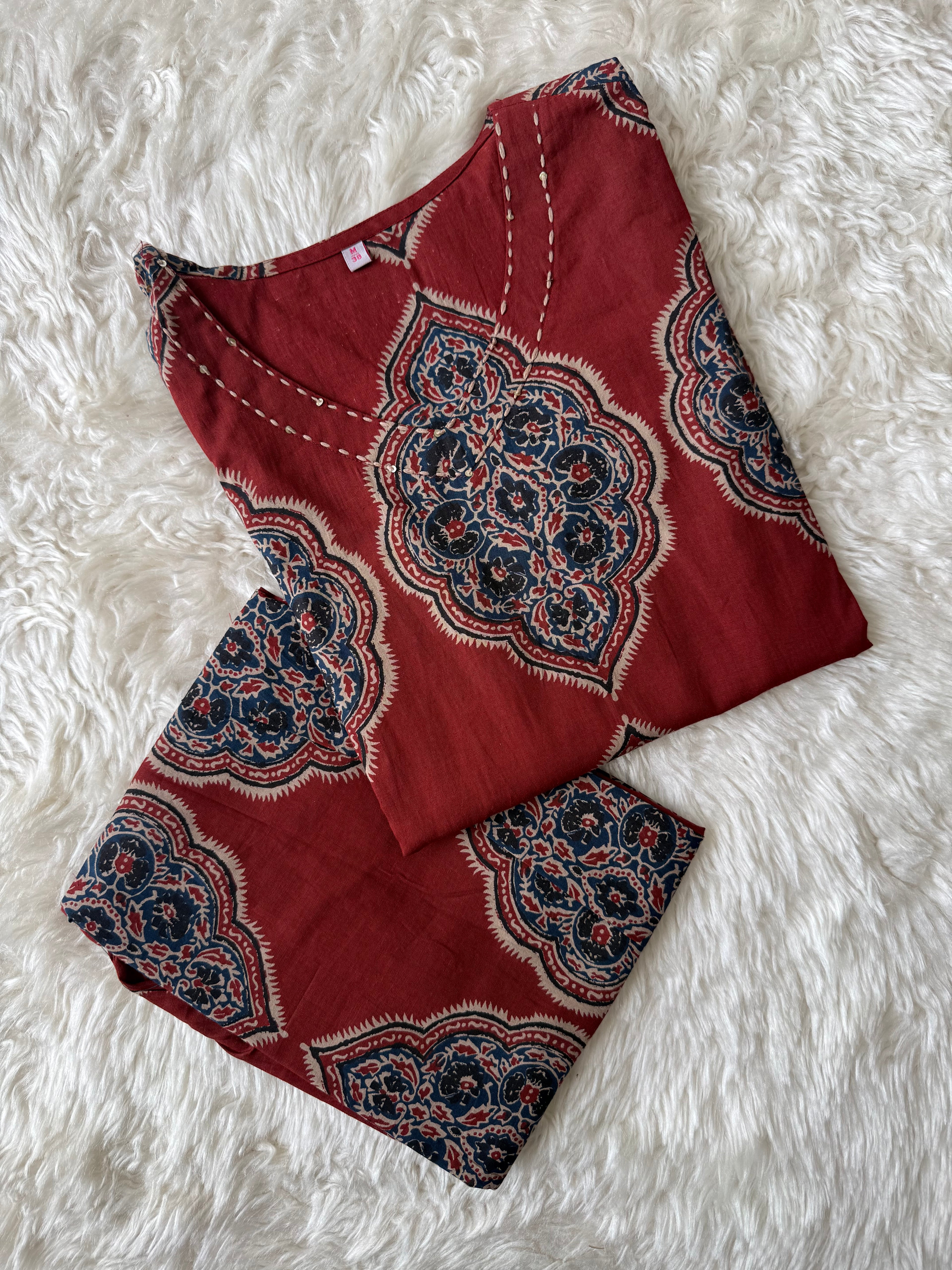 Premium Cotton Kurti Pant Set